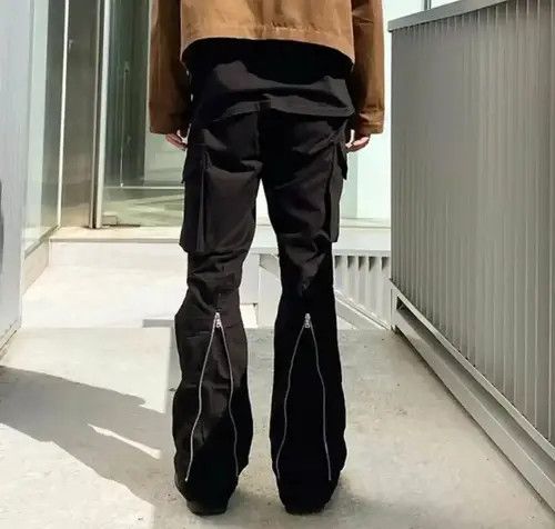 Jean back zip cargo pants Size US 30 / EU 46 - 1 Thumbnail
