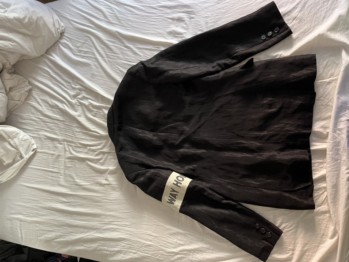Yohji Yamamoto Yohji Yamamoto SS08 “Lost Way Home” Blazer Size 40L - 3 Thumbnail