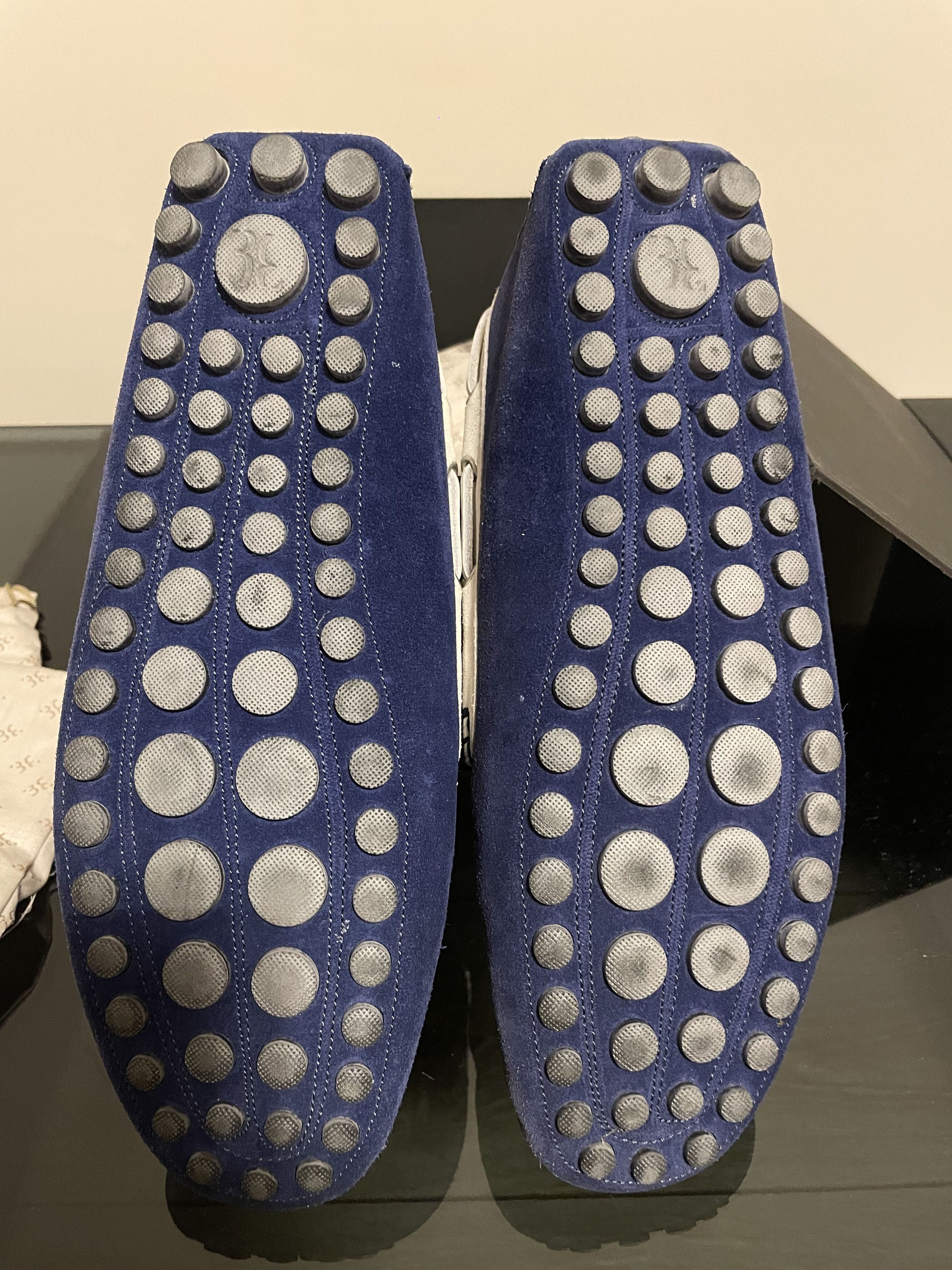 Billionaire Couture Billionaire Blue Suede Loafers 41 Size US 8 / EU 41 - 6 Thumbnail