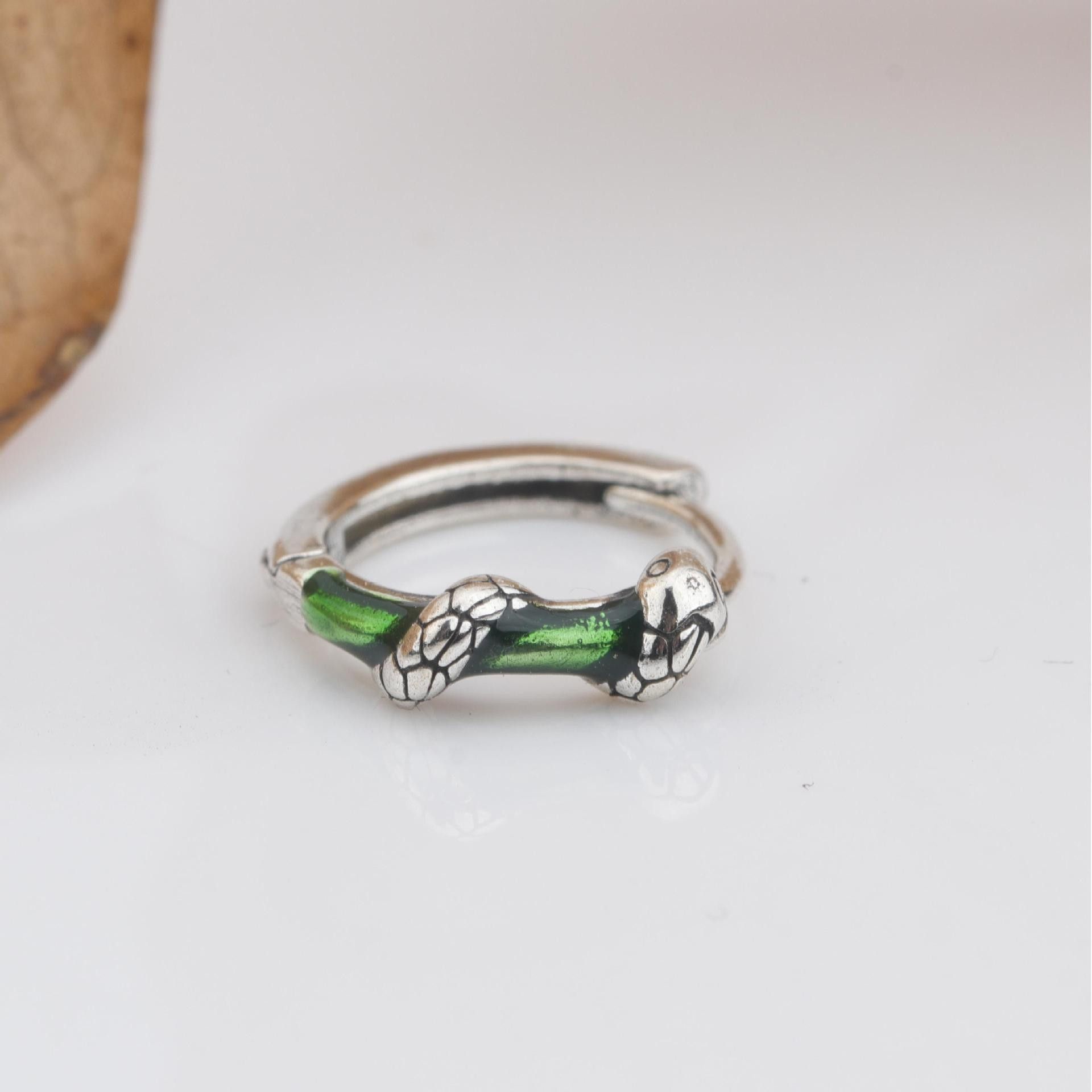 Jewelry × Sterling Silver Hip-hop Earrings One Pairs Chrome Jewelry Size ONE SIZE - 4 Thumbnail