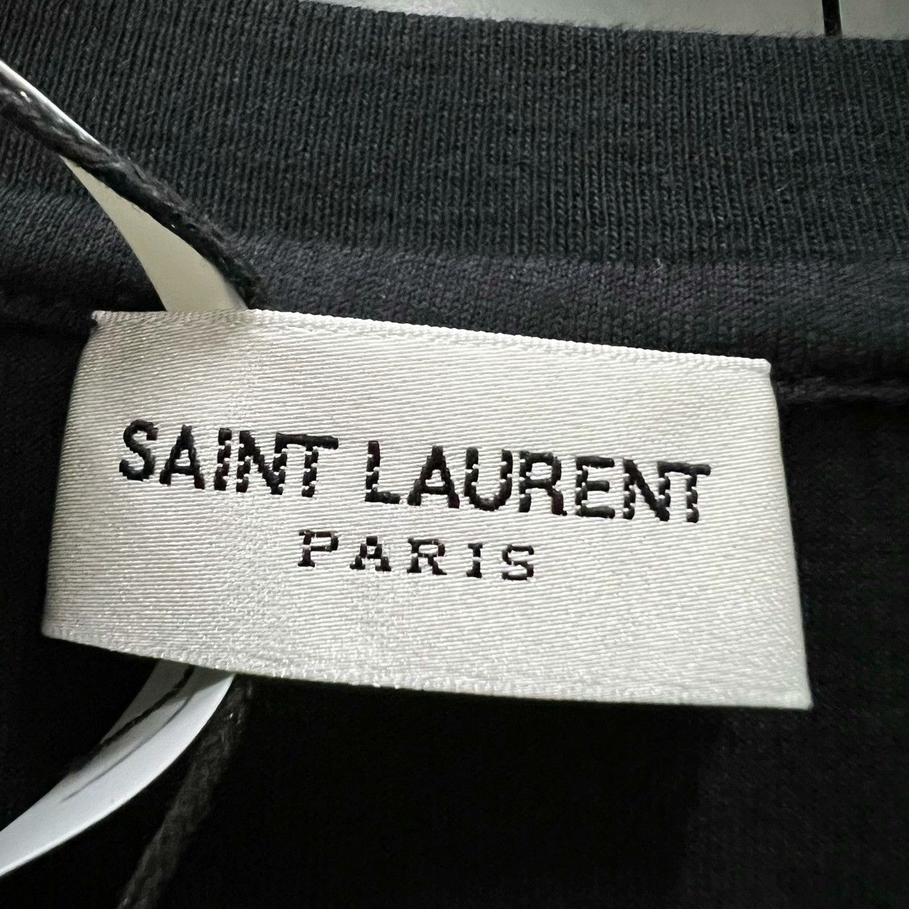 Saint Laurent Paris Saint Laurent SLP Classic Small Logo Tee Size US L / EU 52-54 / 3 - 4 Thumbnail