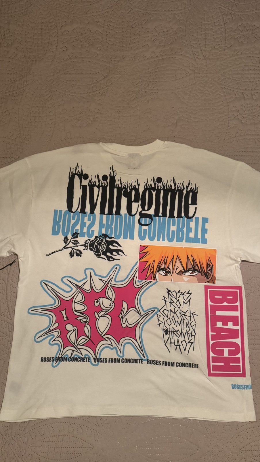 Civil Regime Civil Regime x Bleach Graphic Tee Size US XXL / EU 58 / 5 - 1 Thumbnail