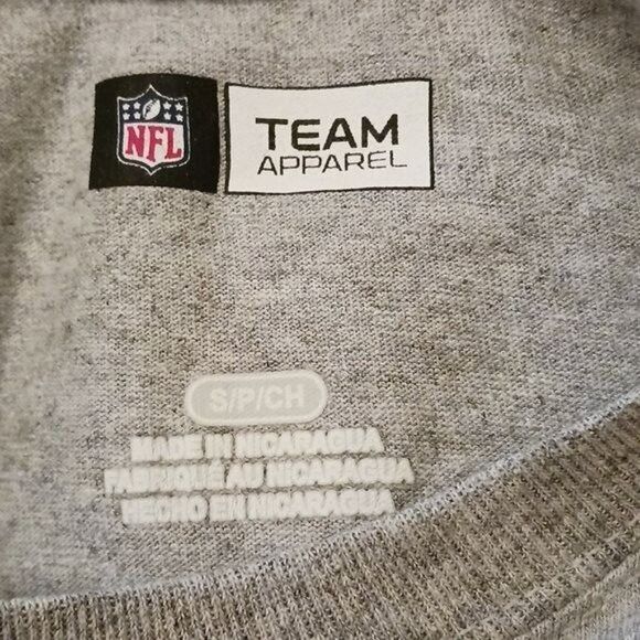 NFL NFL Pittsburgh Steelers T Shirt Gray Crew Neck Size S Size US S / EU 44-46 / 1 - 5 Thumbnail