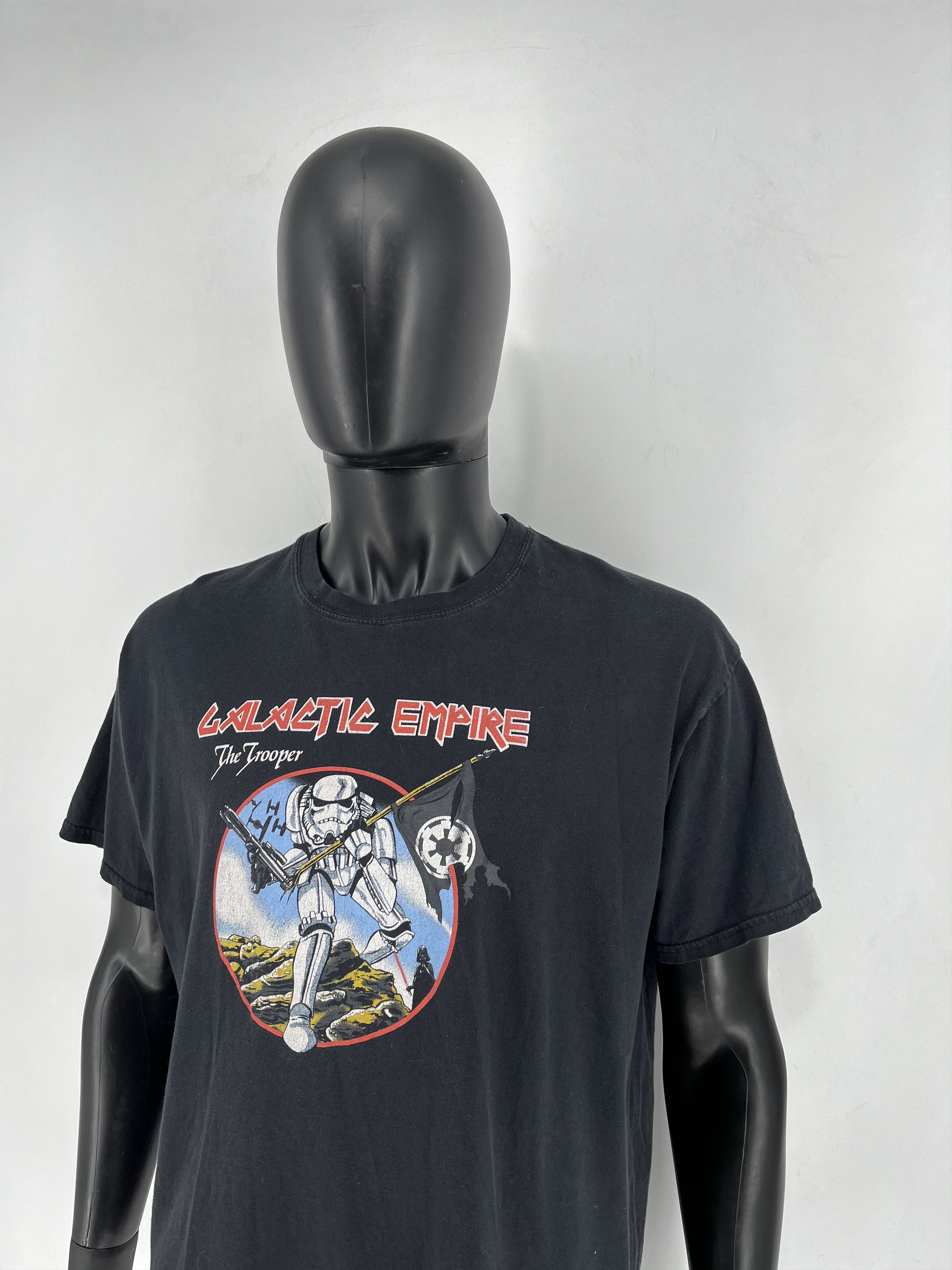 Band Tees VINTAGE STAR WARS x IRON MAIDEN THE TROOPER PROMO TEES Size US XL / EU 56 / 4 - 8 Thumbnail