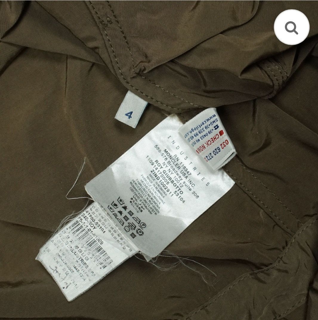 Moncler RARE ROY Front Patch Pocket Nylon Rain Hooded Jacket Bomber Windbreaker Size US M / EU 48-50 / 2 - 25 Thumbnail