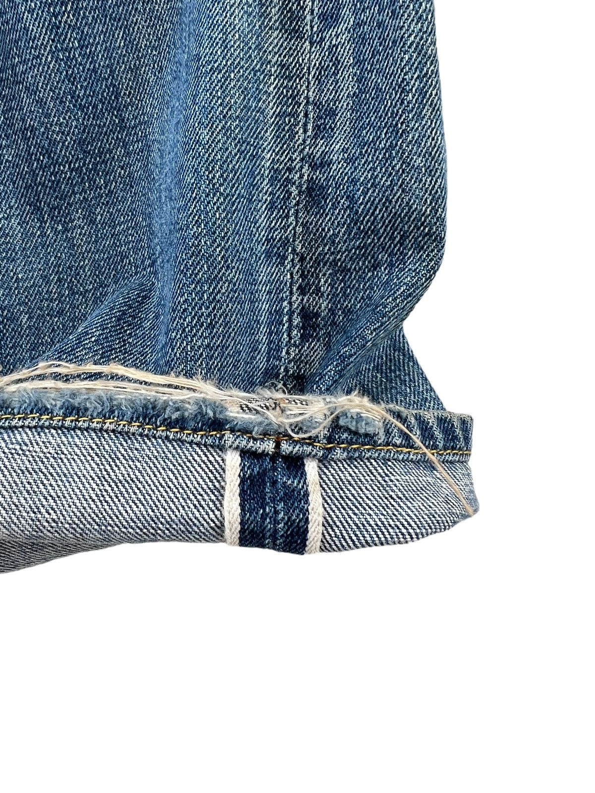 Levi's Trashed Vintage 70s Levi’s 501 Big E #6 Denim Redline Jeans Size US 30 / EU 46 - 14 Thumbnail
