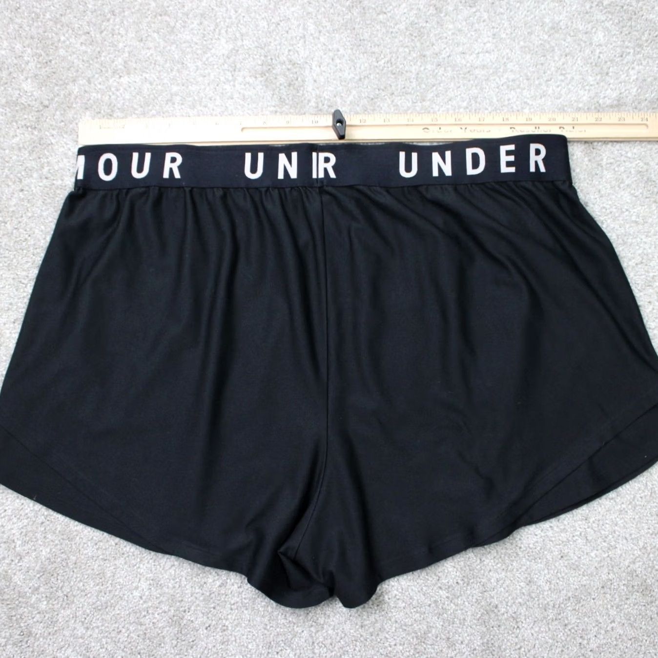 Under Armour Under Armour Shorts Womens 3XL Black UA Play Up 3.0 HeatGear Loose Fit Size 40" / US 18 - 5 Thumbnail
