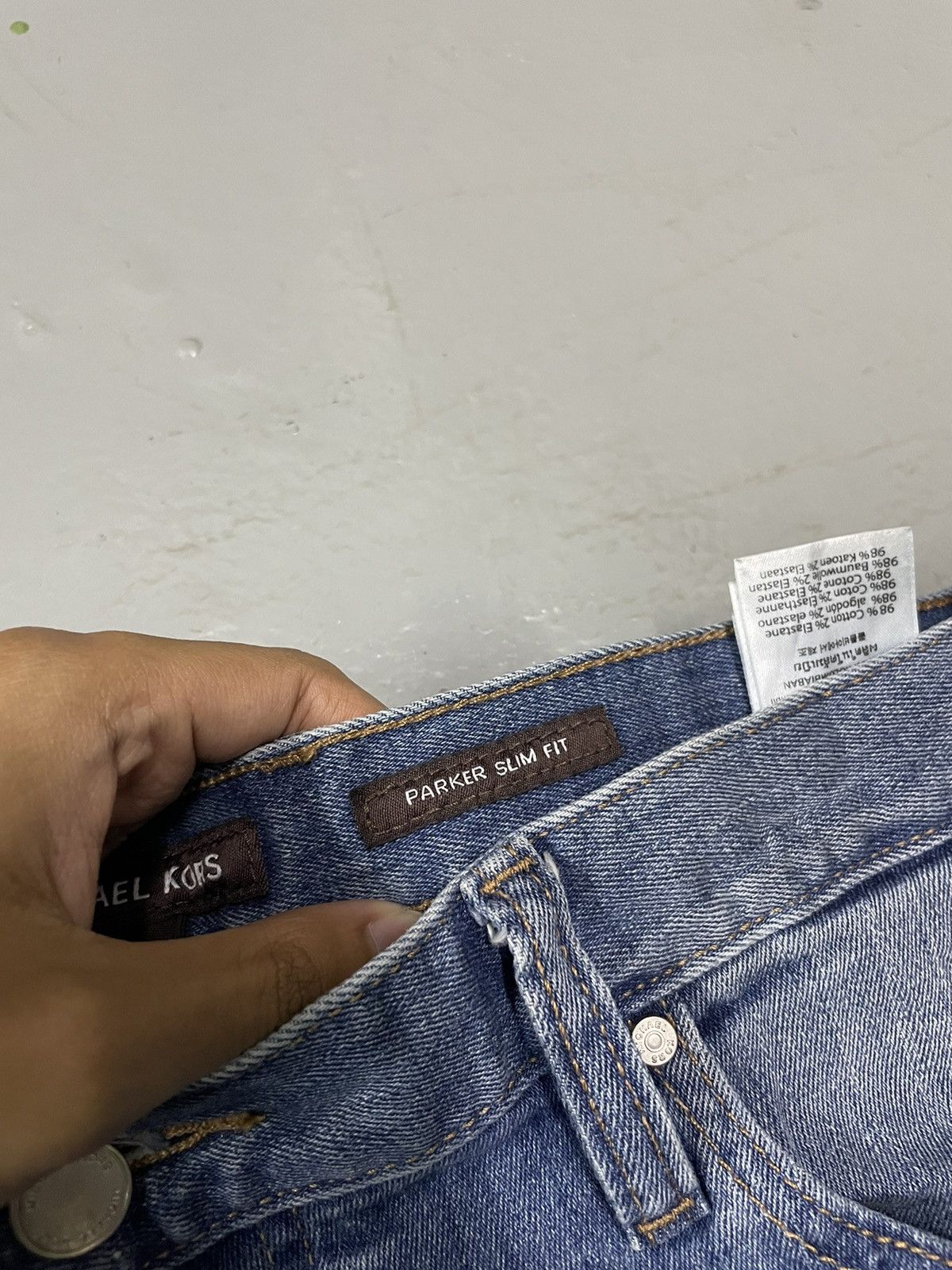 Michael Kors Michael Kors Blue Denim Jeans – Classic Straight Fit Size US 36 / EU 52 - 5 Thumbnail