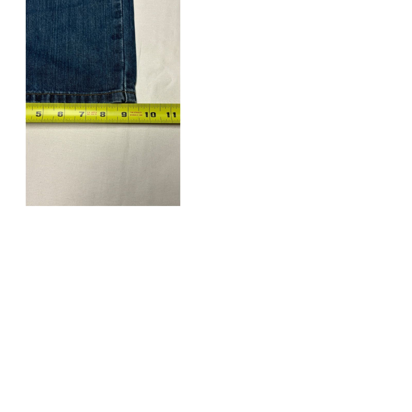 Denime Levi Strauss 559 Relaxed Straight Denim Jeans Men's Blue Cotton W36 L34 Size US 36 / EU 52 - 10 Thumbnail