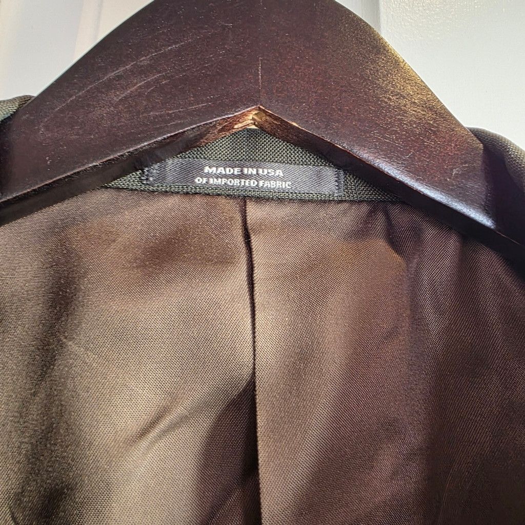 Austin Reed Vintage Austin Reed London Men’s Prom Brown Windowpane 2 Pie Size 44R - 10 Thumbnail