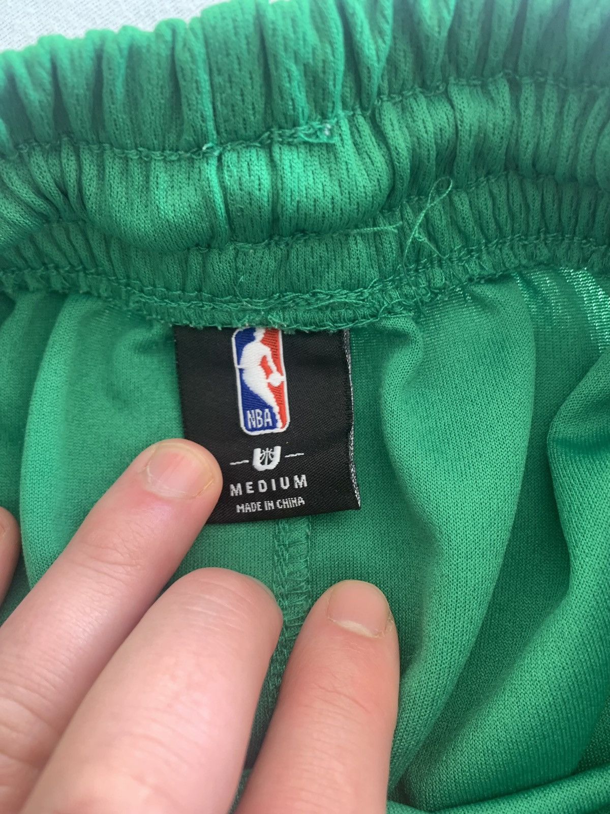 NBA Boston Celtics shorts and Celtic socks bundle!! Size US 31 - 2 Thumbnail