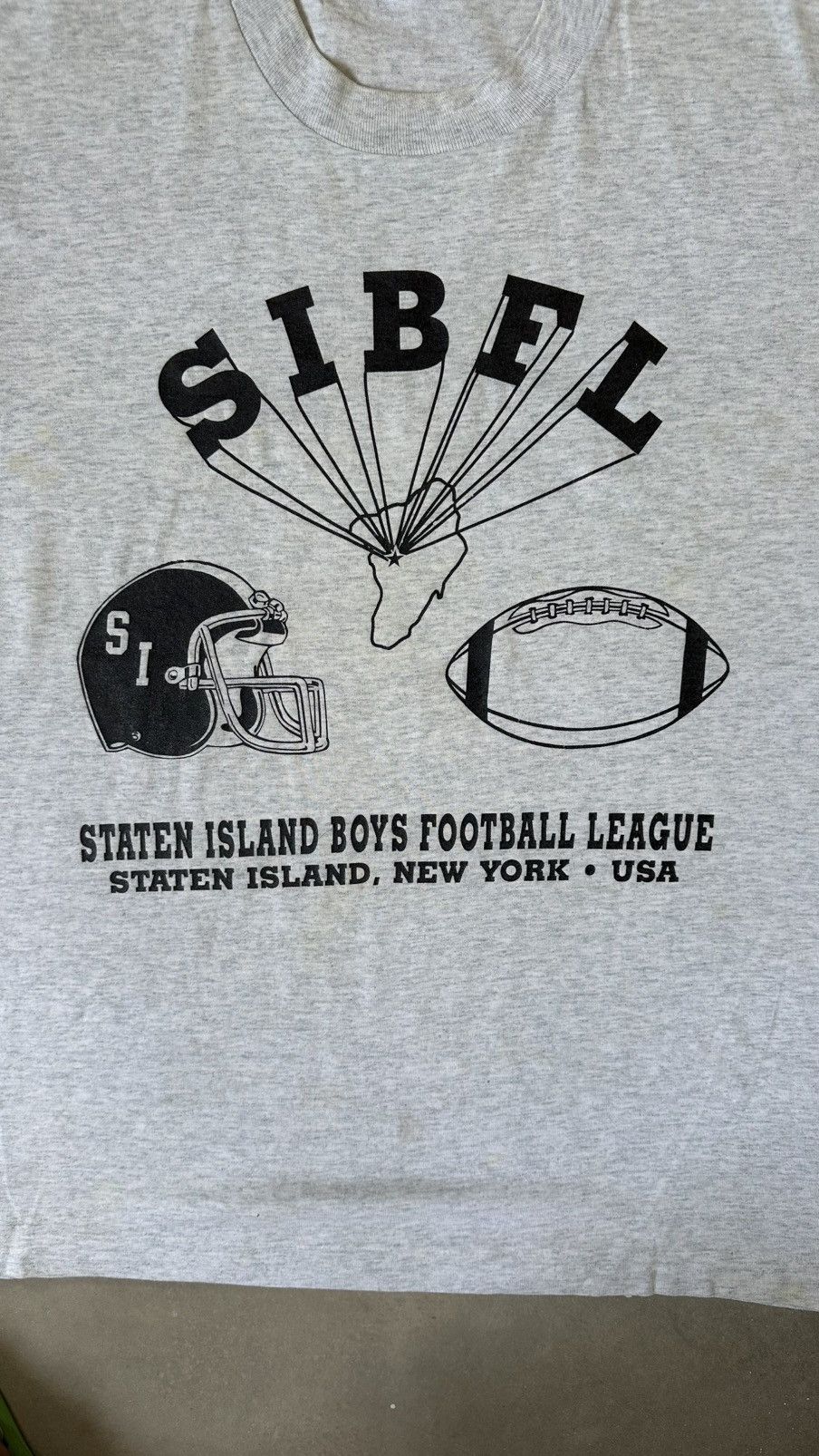 Vintage VINTAGE FOOTBALL SIBFL TEE Size US M / EU 48-50 / 2 - 2 Thumbnail