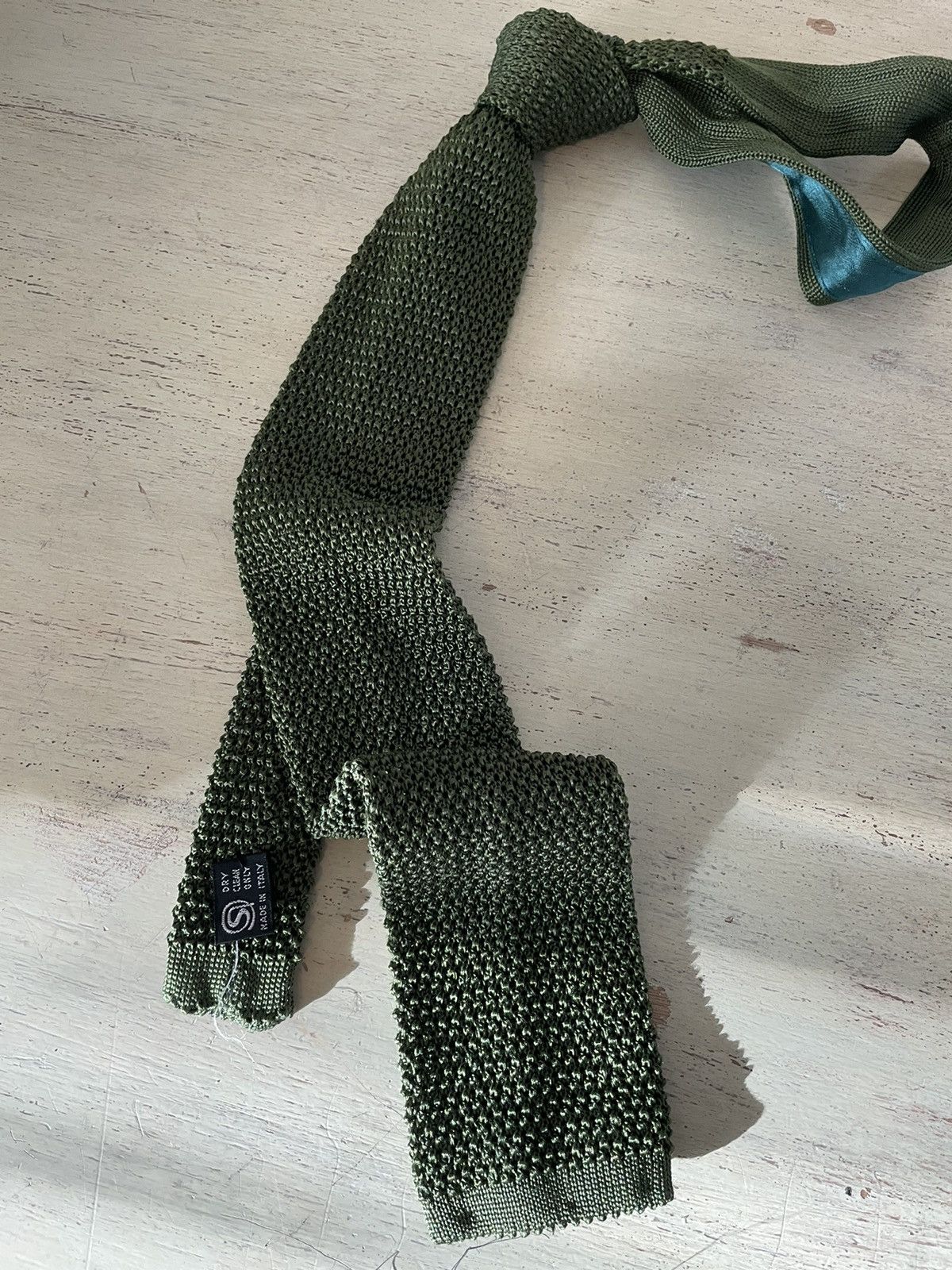Paul Stuart Knit Silk Tie Size ONE SIZE - 1 Thumbnail