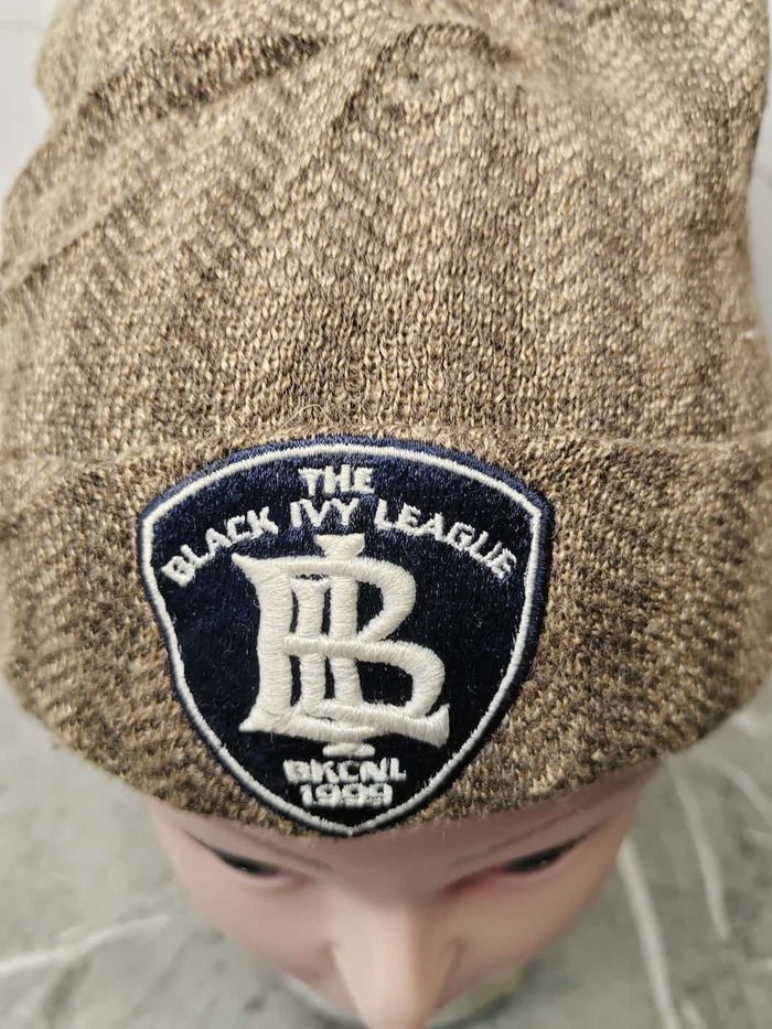 Japanese Brand × Vintage Vintage The Black Ivy League Beanie Size ONE SIZE - 3 Thumbnail