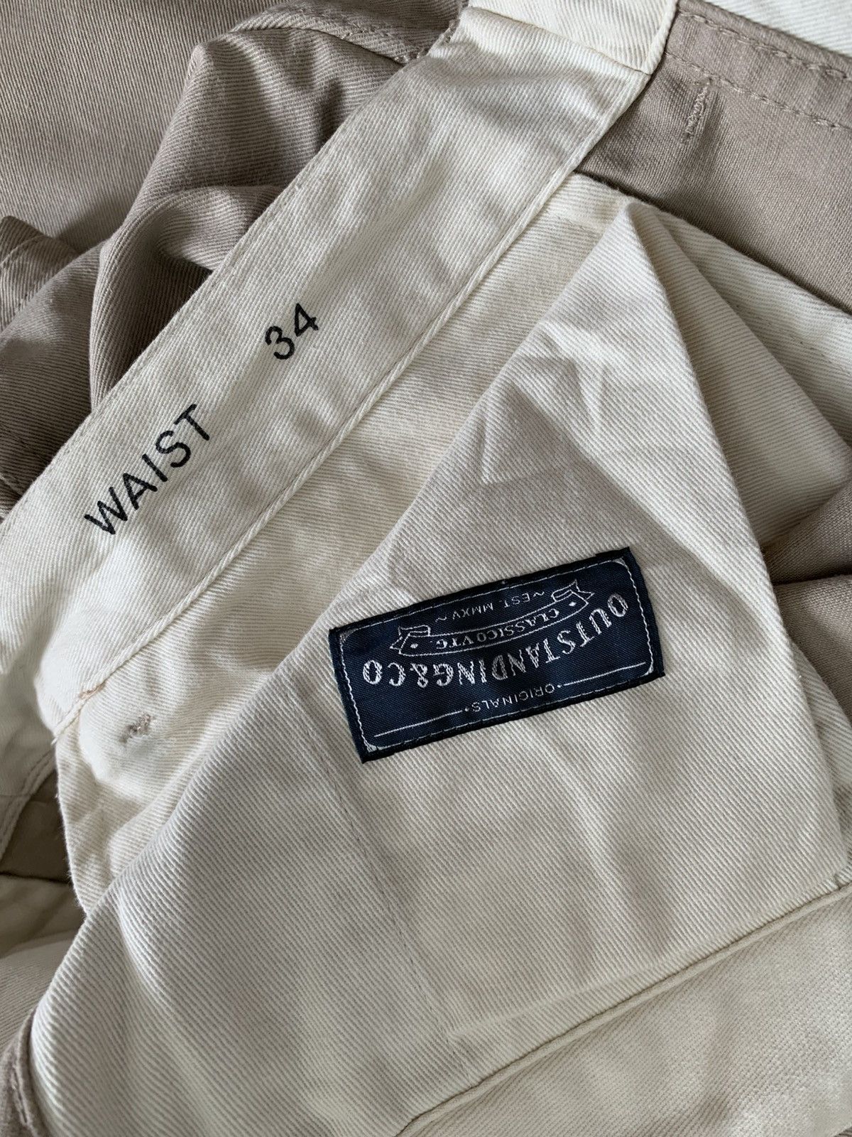 Japanese Brand Outstanding Co Us Army 1941 Military Officer Trousers Size US 32 / EU 48 - 6 Thumbnail