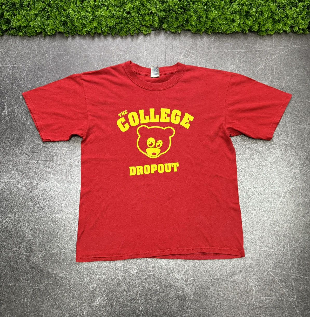Band Tees × Rap Tees × Vintage The College Dropout 2004 Promo Shirt Kanye West Yeezus Size US L / EU 52-54 / 3 - 1 Thumbnail