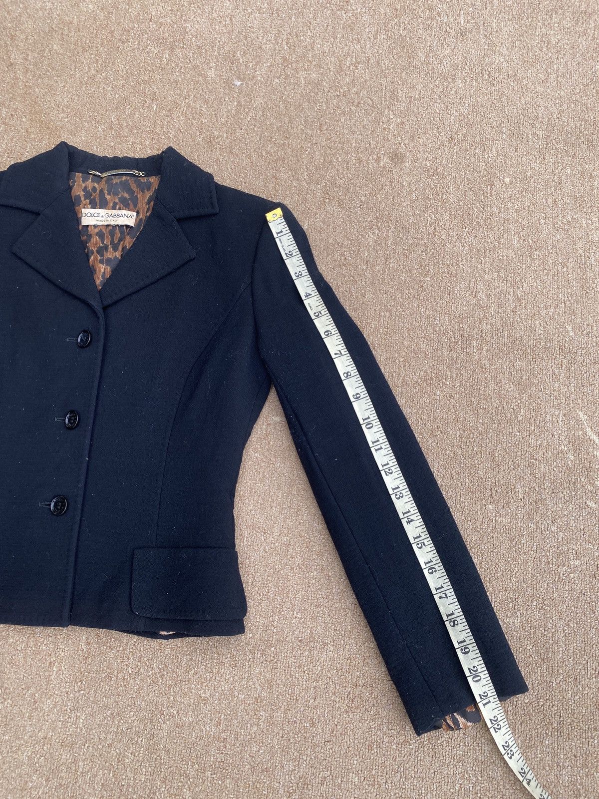 Dolce & Gabbana Vintage dolce&gabbana cropped jacket Size S / US 4 / IT 40 - 4 Thumbnail