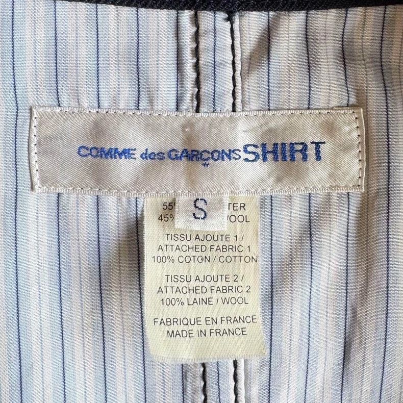 Comme des Garcons Comme des Garcons Shirt lined sweater splicing coat Size S / US 4 / IT 40 - 8 Thumbnail