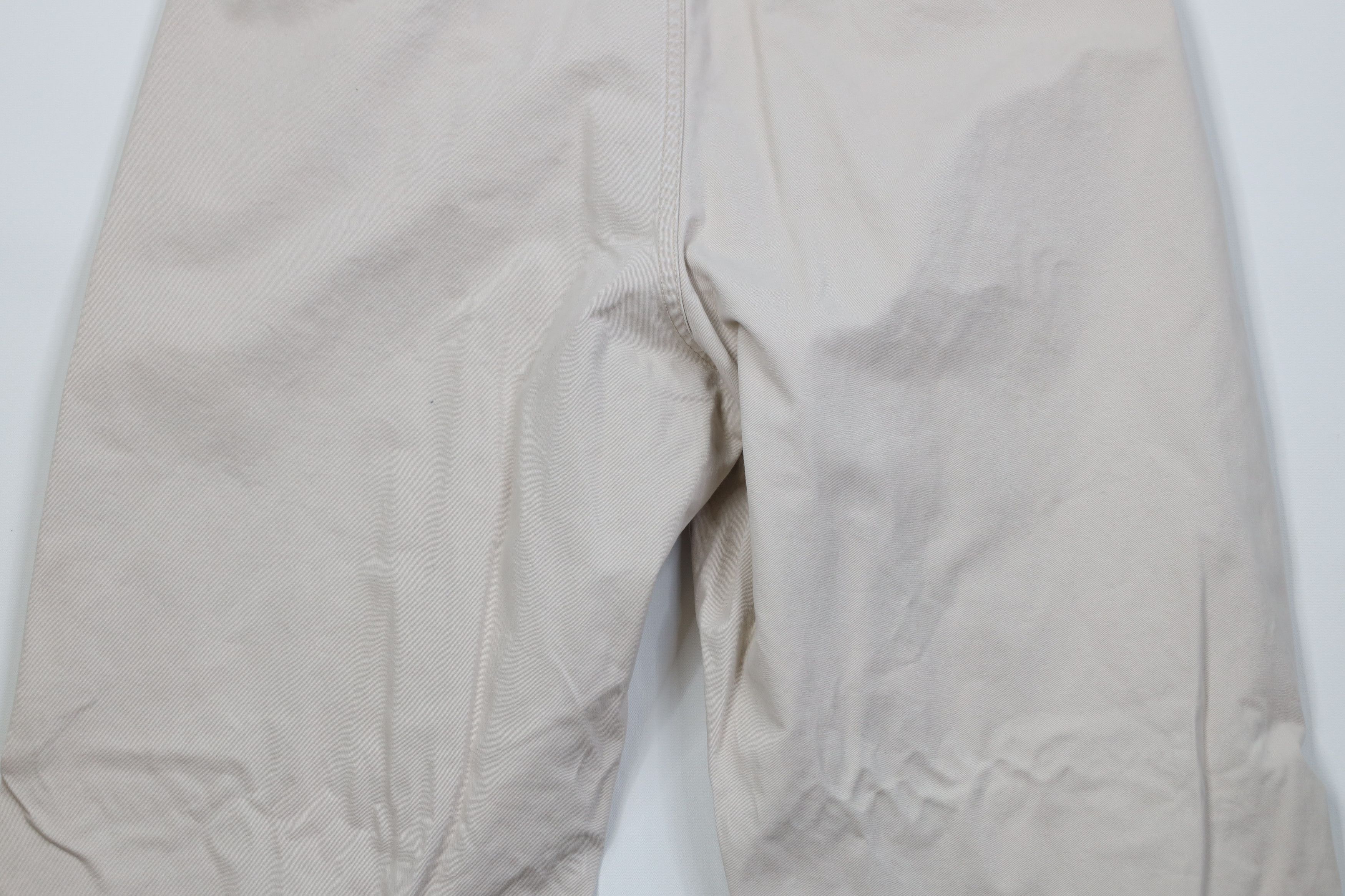 Gap Vintage Y2K Gap Modern Hipster Wide Leg Chino Pants Beige Size US 33 - 11 Thumbnail