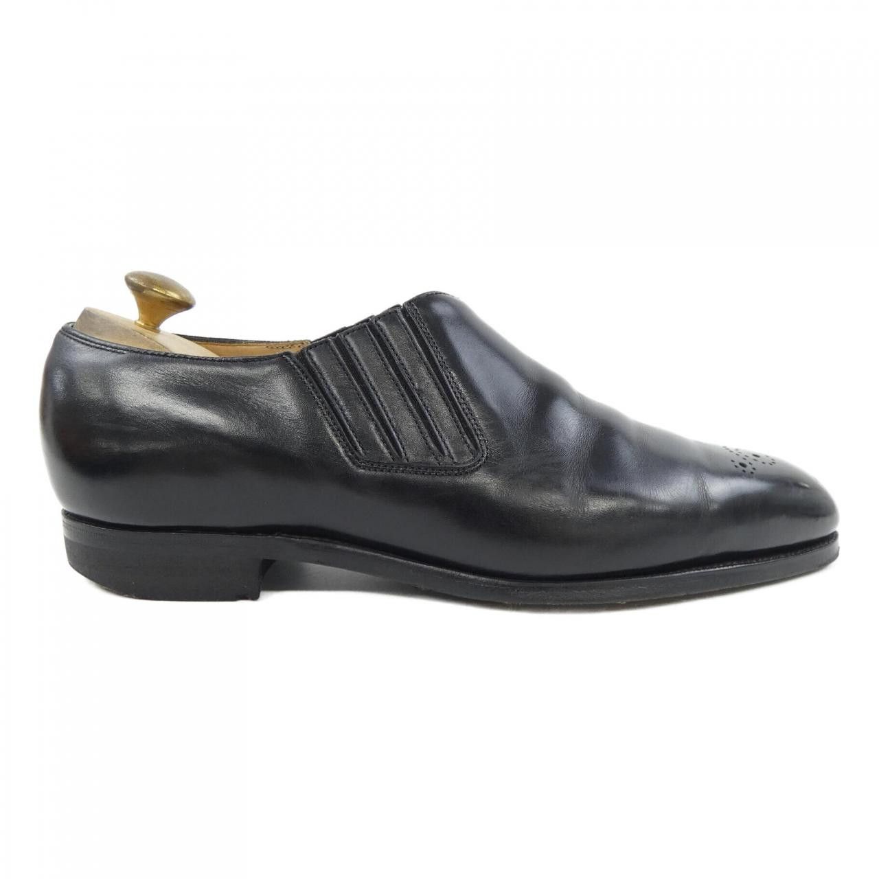 slim fit dress slacks Chelsea - Black calf main image 0