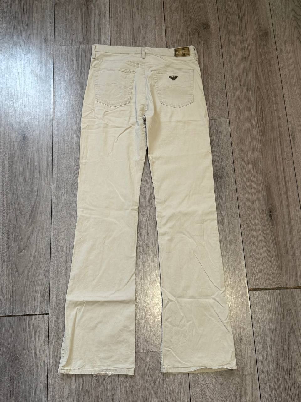 Armani Armani jeans women size 29 beige tapered Size 29" - 8 Thumbnail