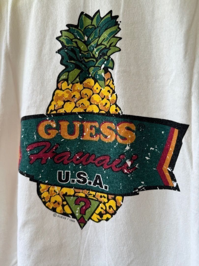 Guess VINTAGE 1996 GUESS HAWAII T SHIRT Size US M / EU 48-50 / 2 - 6 Thumbnail