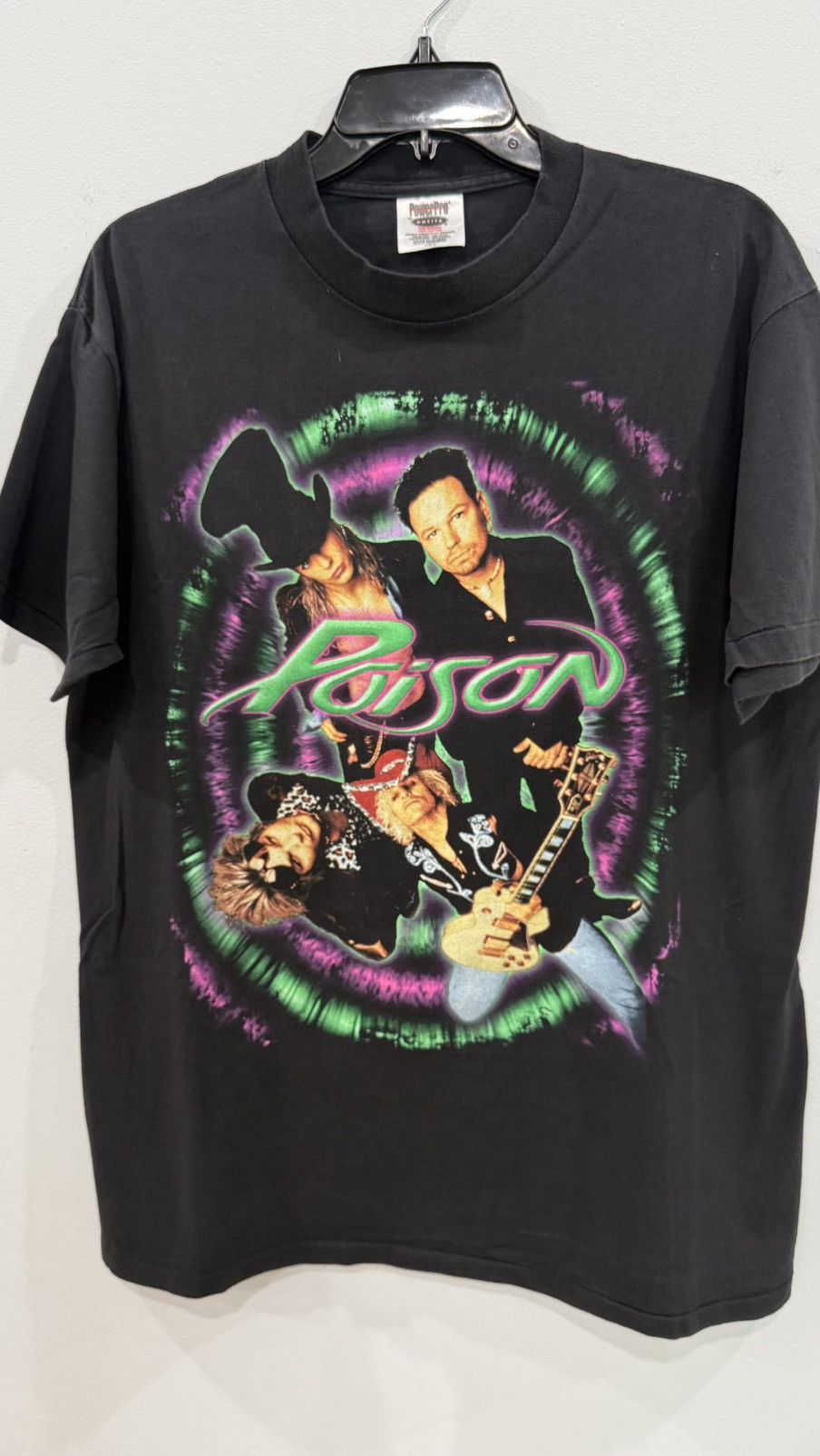 Band Tees Poison American Tour Tee, Single Stitch, Size Large Size US L / EU 52-54 / 3 - 1 Thumbnail