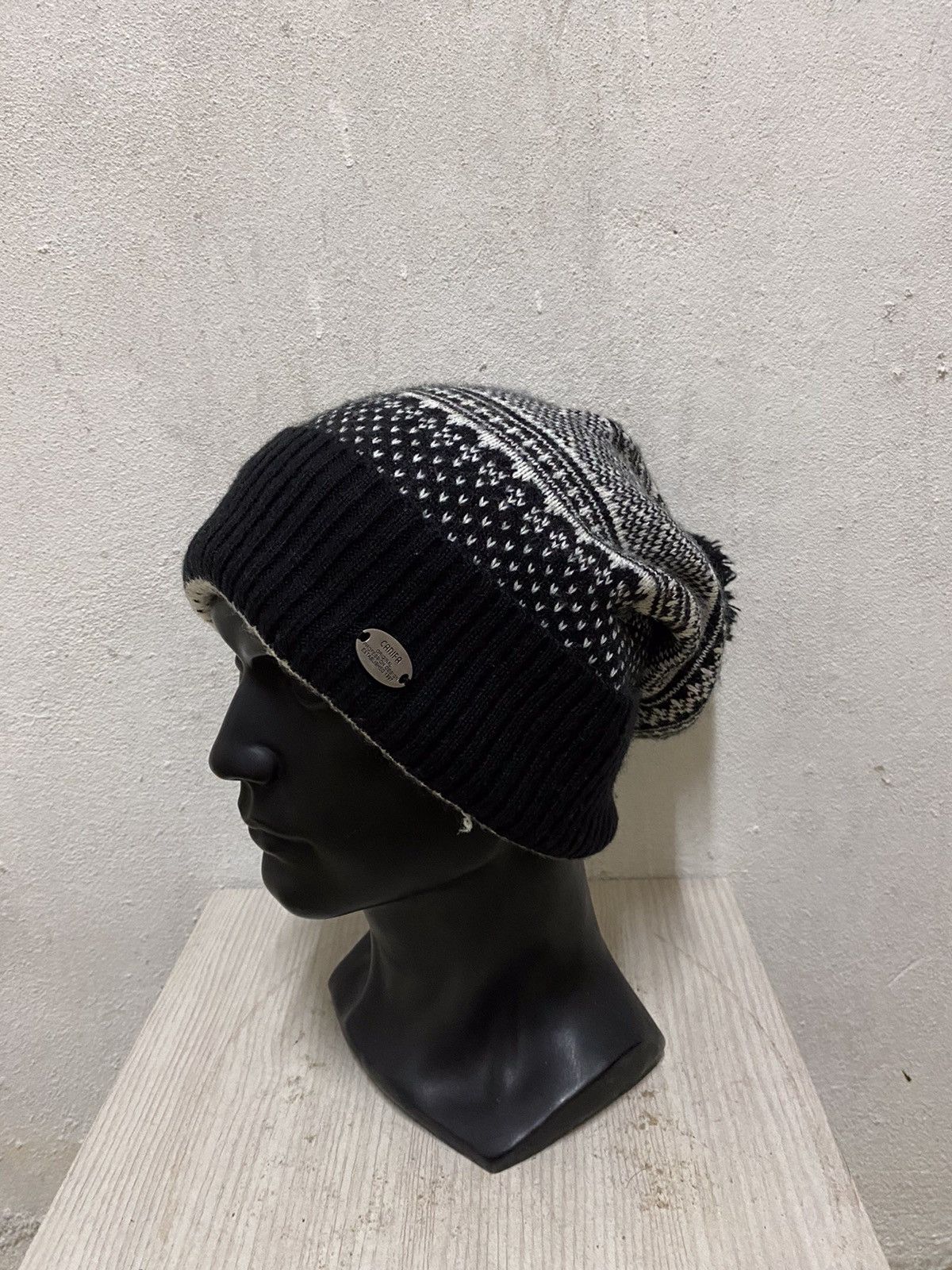 Japanese Brand × Vintage Japanese Brand Plain Beanie Hat Size ONE SIZE - 3 Thumbnail