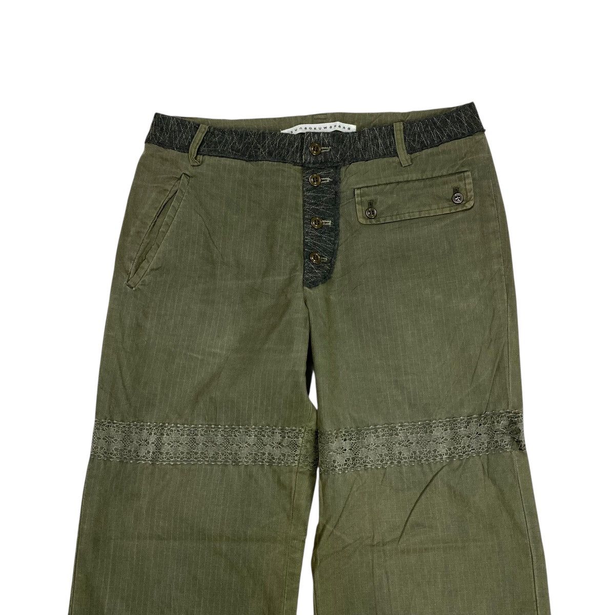 Issey Miyake Sunaokuwahara Panelled Ripstop Trousers Pants Size US 30 / EU 46 - 4 Thumbnail