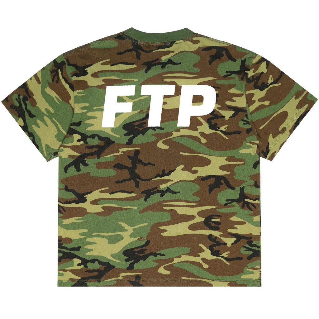 Fuck The Population FTPP WOODLAND CAMO TEE Size US L / EU 52-54 / 3 - 2 Thumbnail