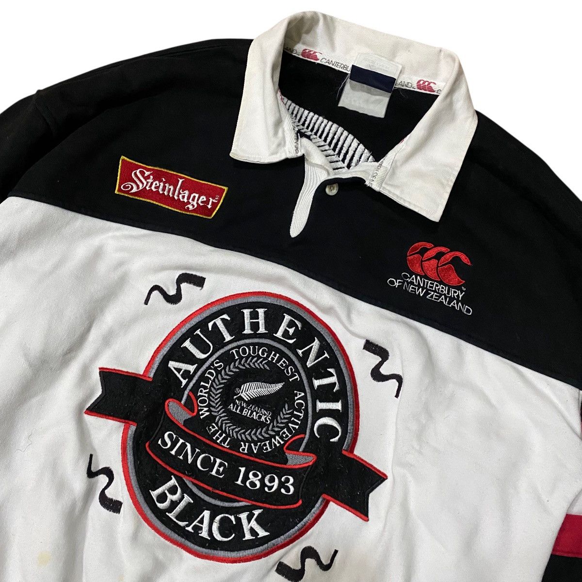 Canterbury of New Zealand ☀️90's Canterbury of New Zealand Steinlager rugby Size US M / EU 48-50 / 2 - 4 Thumbnail