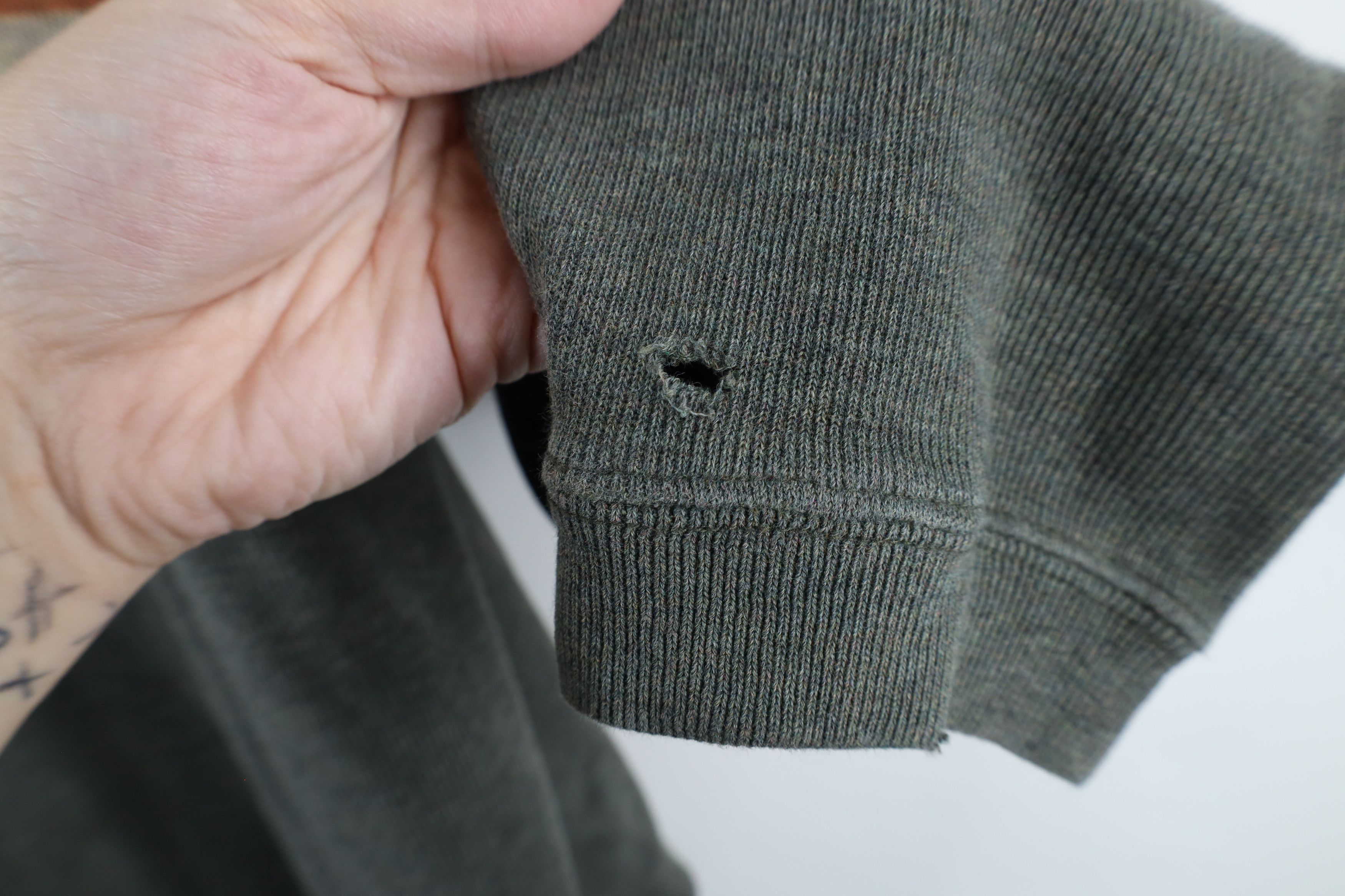 Abercrombie & Fitch × Vintage Vintage 90s Abercrombie & Fitch Knit Long Sleeve T-Shirt Size US XL / EU 56 / 4 - 8 Thumbnail