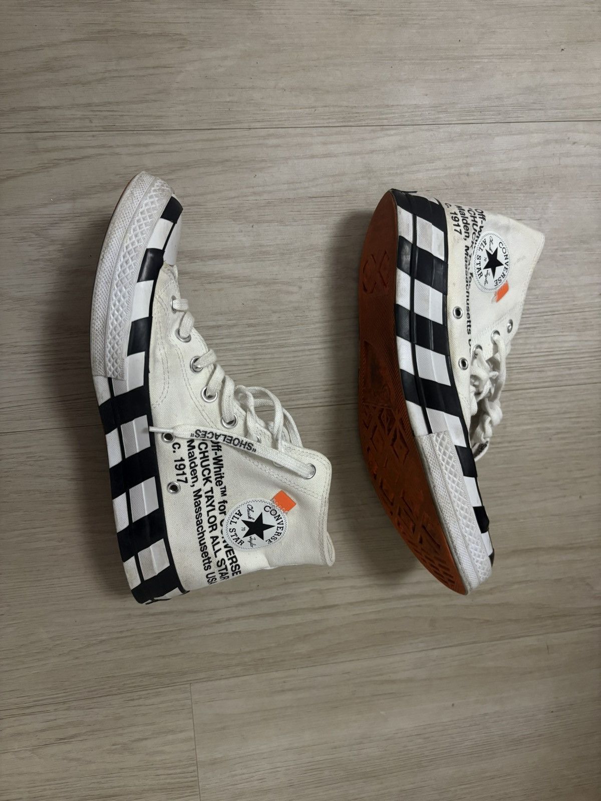 Off-White offwhite&converse Size US 9.5 / EU 42-43 - 4 Thumbnail