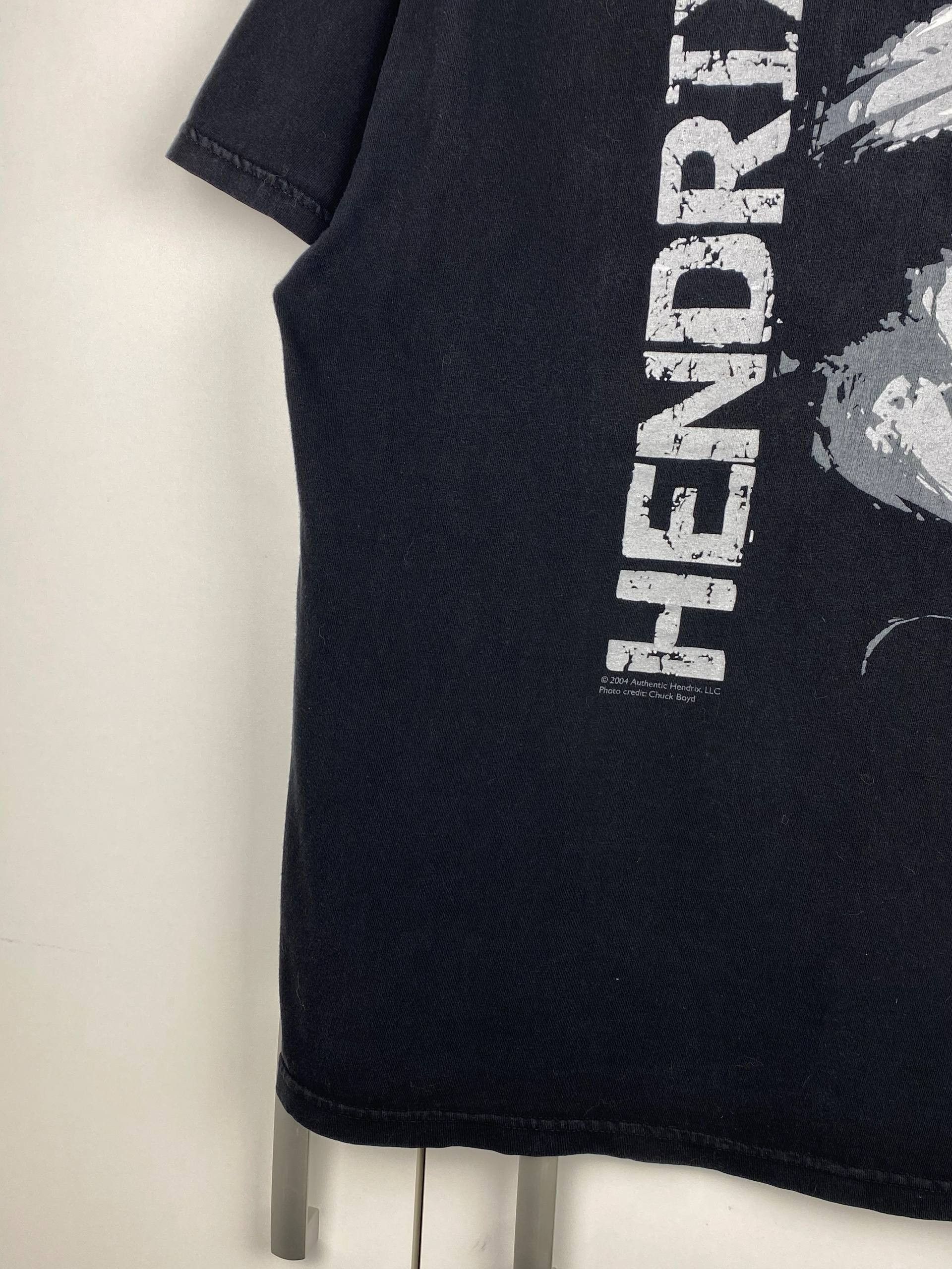 Jimi Hendrix Vintage Jimi Hendrix 2004 Signature Graphic 00s Tee Size US XL / EU 56 / 4 - 4 Thumbnail