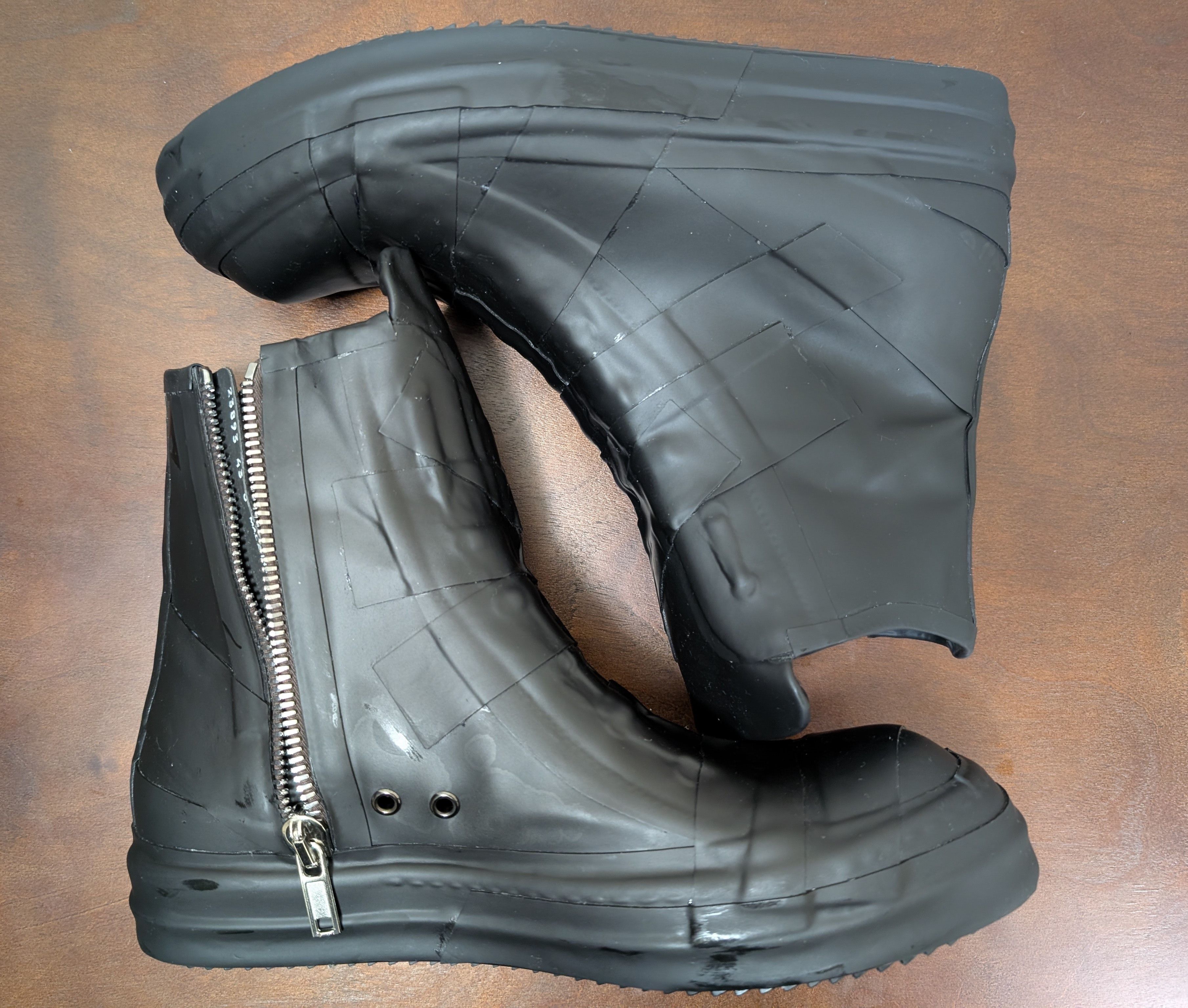Rick Owens Rick Owens Performa Latex Bondage Sneakers Size US 10 / EU 43 - 5 Thumbnail