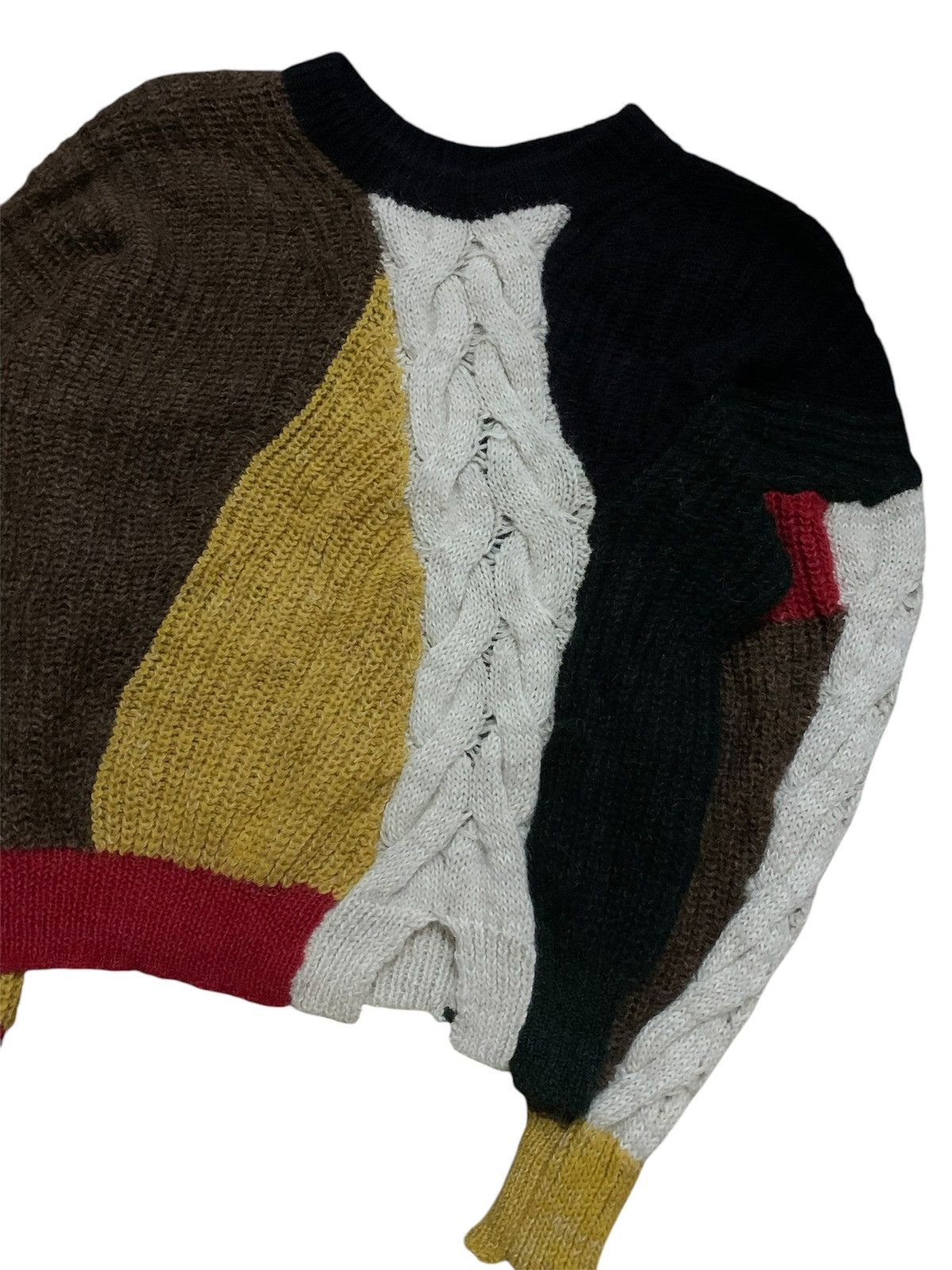 Isabel Marant Etoile 💥Isabel Marant Mohair Colorblock Knitwear Sweater Size M / US 6-8 / IT 42-44 - 3 Thumbnail