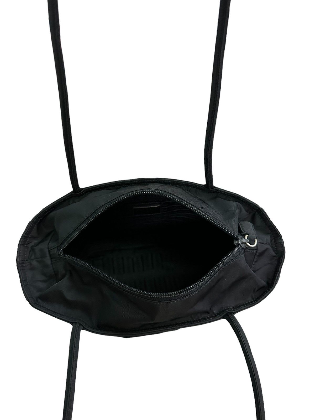 Prada × Vintage AUTHENTIC VINTAGE PRADA BLACK NYLON TOTE BAG Size ONE SIZE - 12 Thumbnail