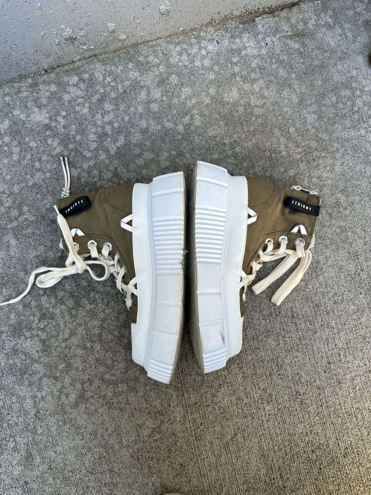 Other Inuikii Matilda Canvas High Sneakers Size US 8 / IT 38 - 6 Thumbnail