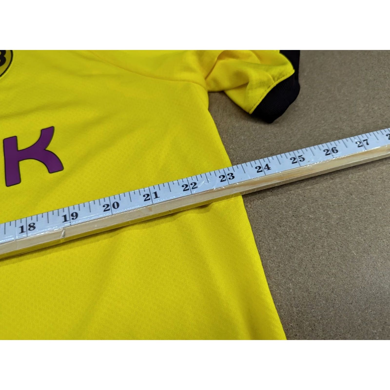 Puma PUMA Borussia Dortmund Jadon Sancho #7 Mens Jersey 2XL Home Football Adult T-Shirt End with Quick Dry Mens Sports Shirt Yellow Jersey Size US XXL / EU 58 / 5 - 7 Thumbnail