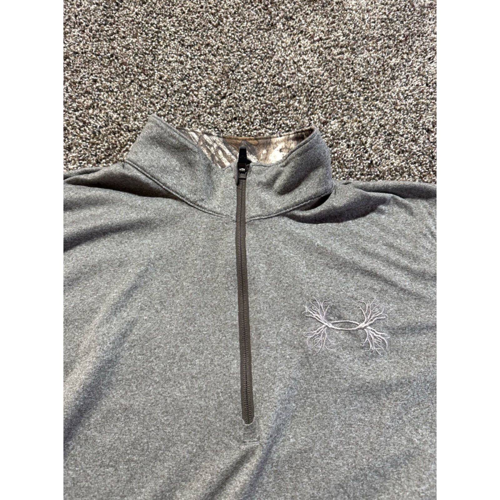 Under Armour Under Armour Mens Pullover Sweatshirt Zip 2XL Multicolor Colorful Antler Camo Loose Heatgear Quilt Size US XXL / EU 58 / 5 - 2 Thumbnail