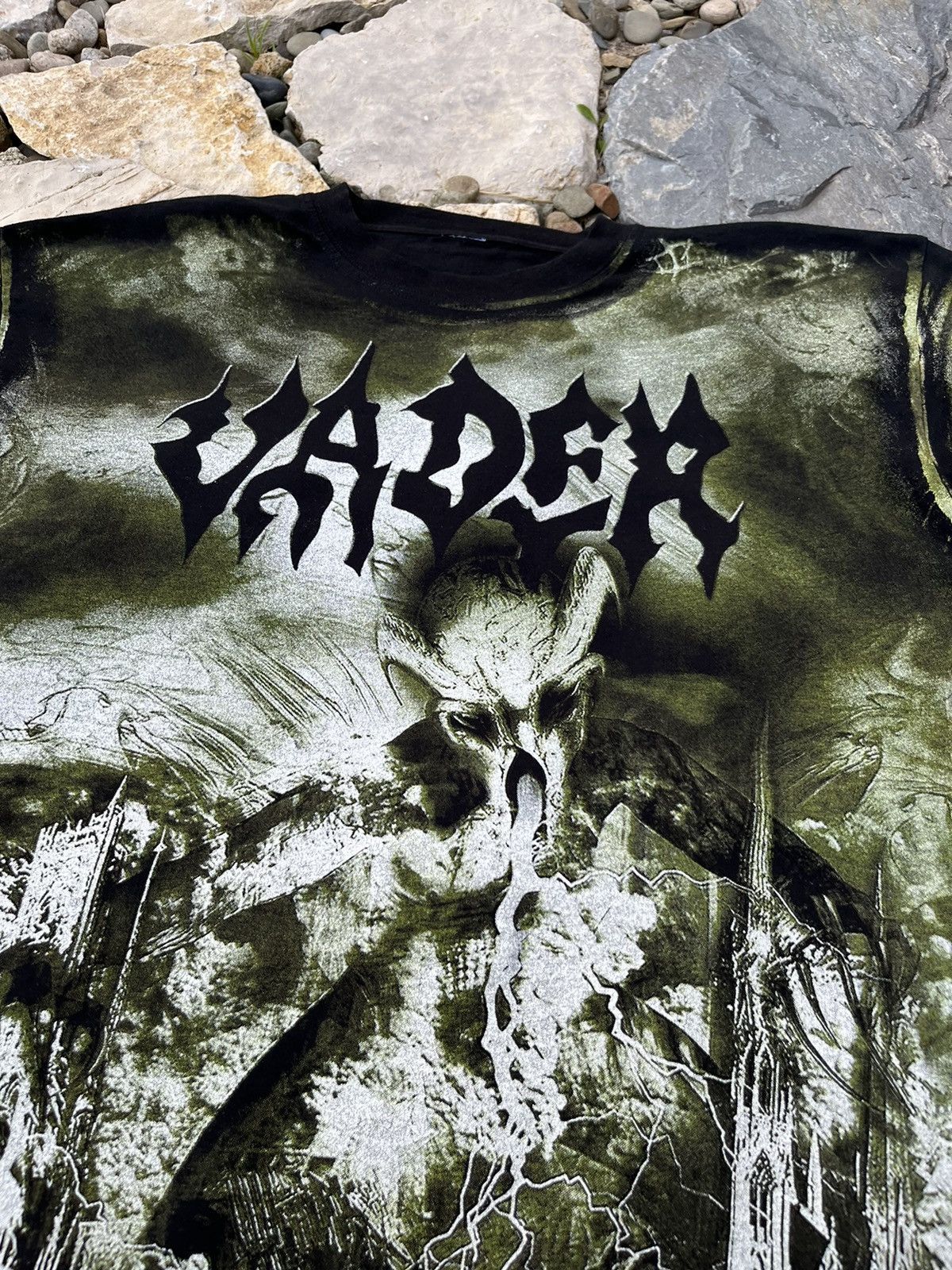 Band Tees × Vintage Vintage OG Vader Revelations y2k all over print tee rare Size US L / EU 52-54 / 3 - 9 Thumbnail