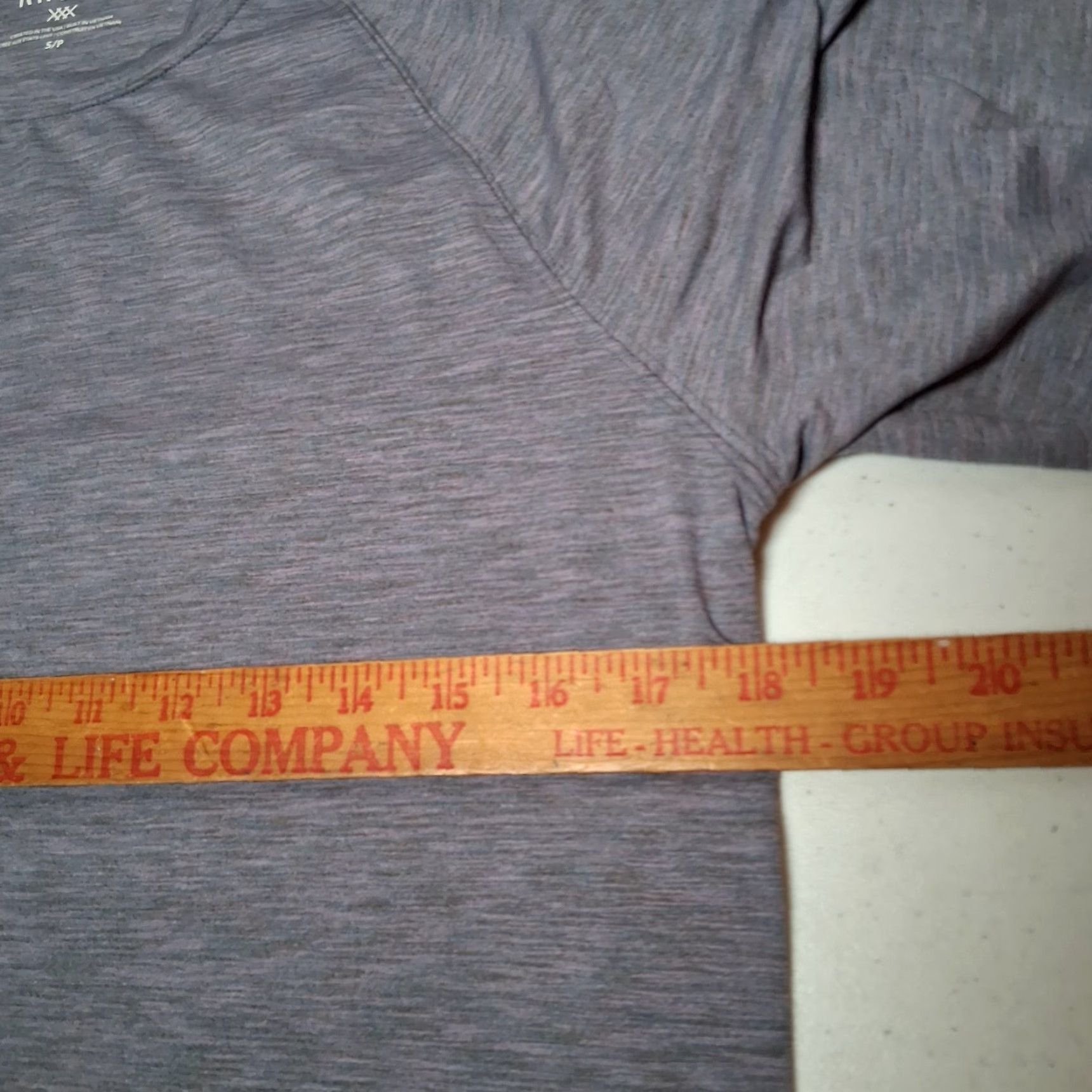 Rhone Rhone Shirt Men S Performance Wear Long Sleeve Raglan Multicolor Heather Athletic Gym Running Cross Training Size US S / EU 44-46 / 1 - 4 Thumbnail