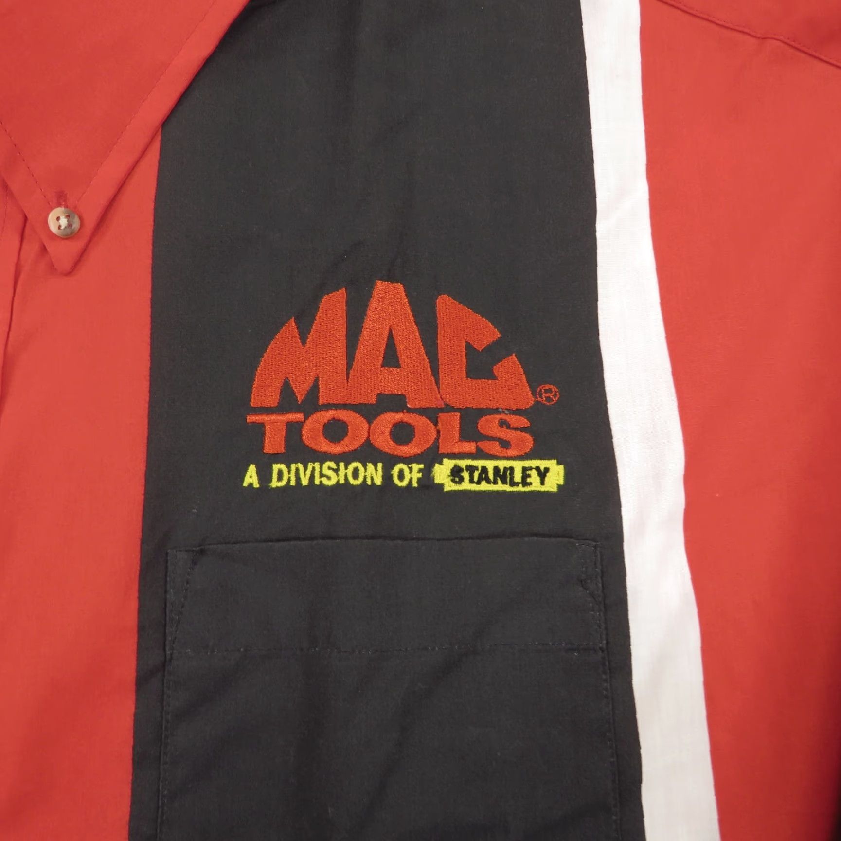 Vintage VINTAGE CM & Company Mac Tools Shirt Mens 3XL Red White Black Button-Down Casual Workwear USA 90s Boys Mens Size US XXL / EU 58 / 5 - 4 Thumbnail