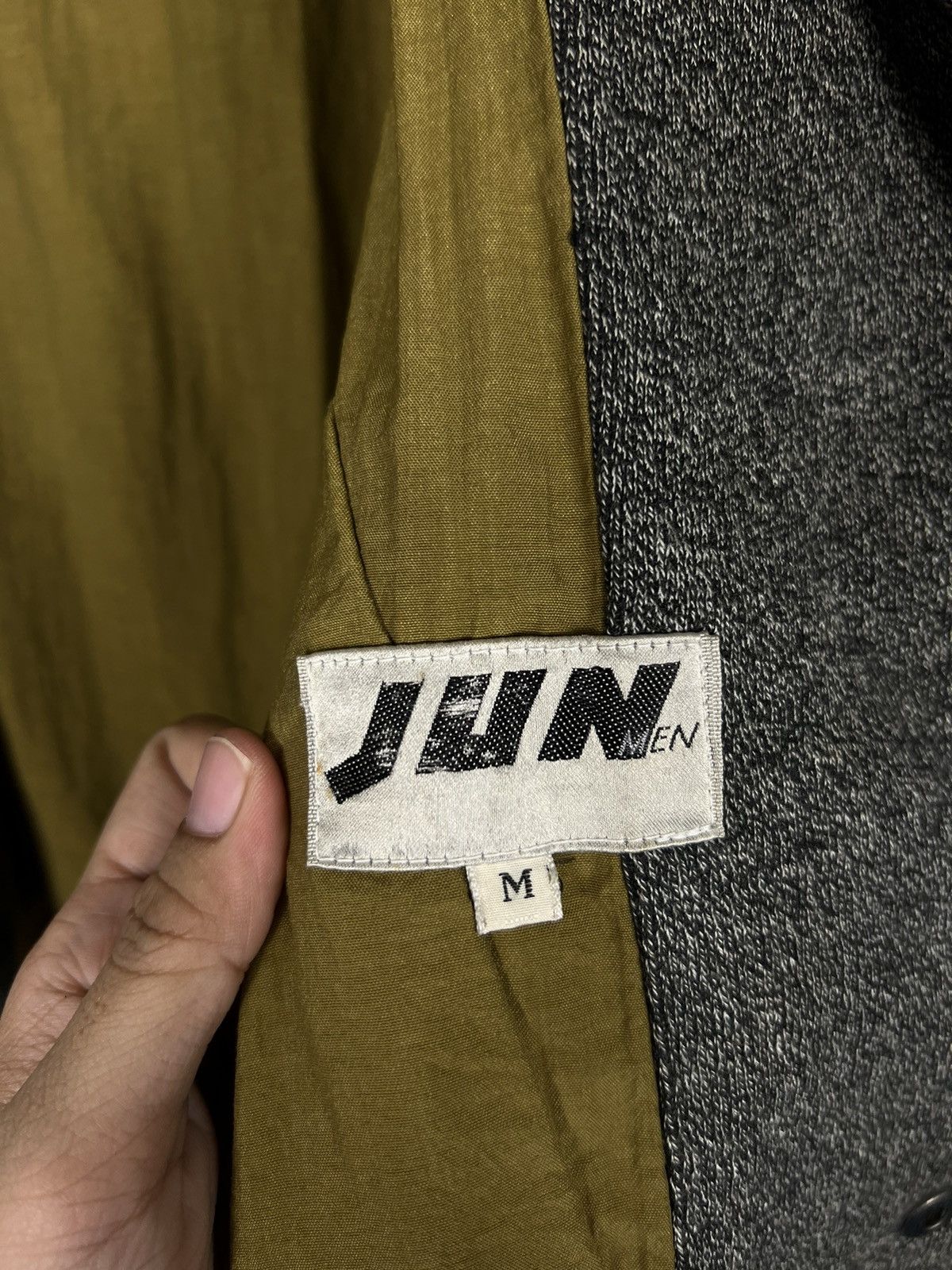 Issey Miyake × Japanese Brand 🔥 VINTAGE JUN MEN BOMBER JACKET Size US M / EU 48-50 / 2 - 14 Thumbnail