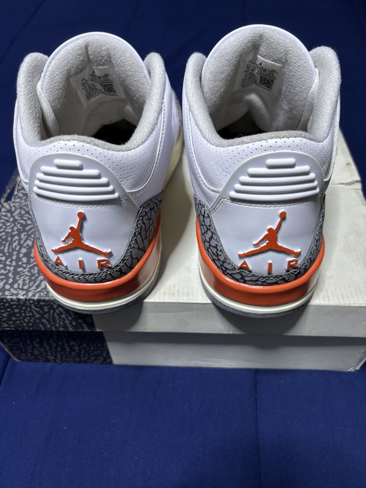 Jordan Brand Jordan 3 Retro Georgia Peach 2024 Size 10M/11.5W Size US 10 / EU 43 - 4 Thumbnail