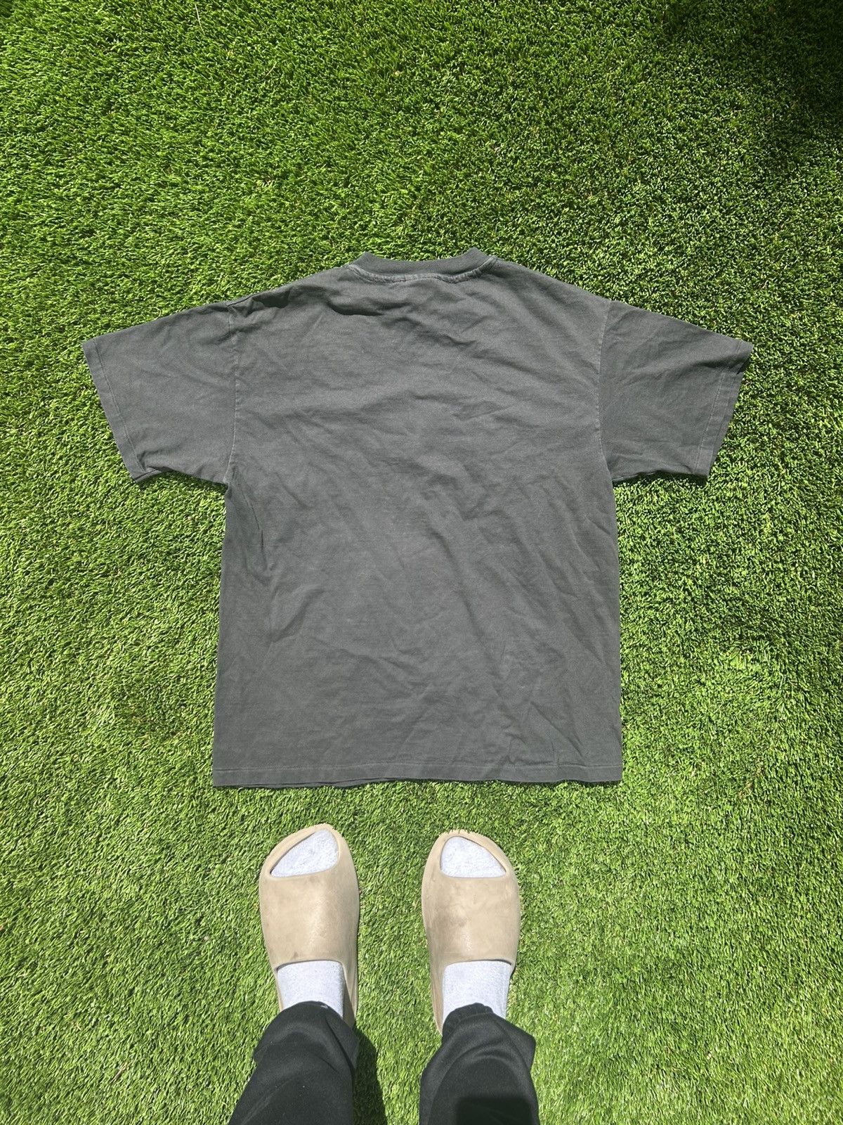 Hanes Large black hanes beefy heavy cotton T-shirt Size US L / EU 52-54 / 3 - 2 Thumbnail