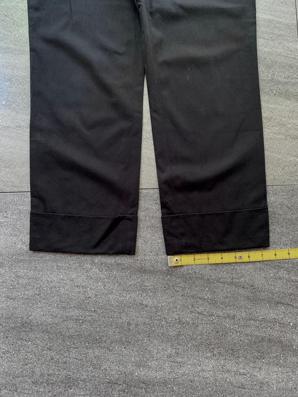 Yohji Yamamoto FREE TAX! Noir Slim Cuffed Trousers Size US 31 - 13 Thumbnail