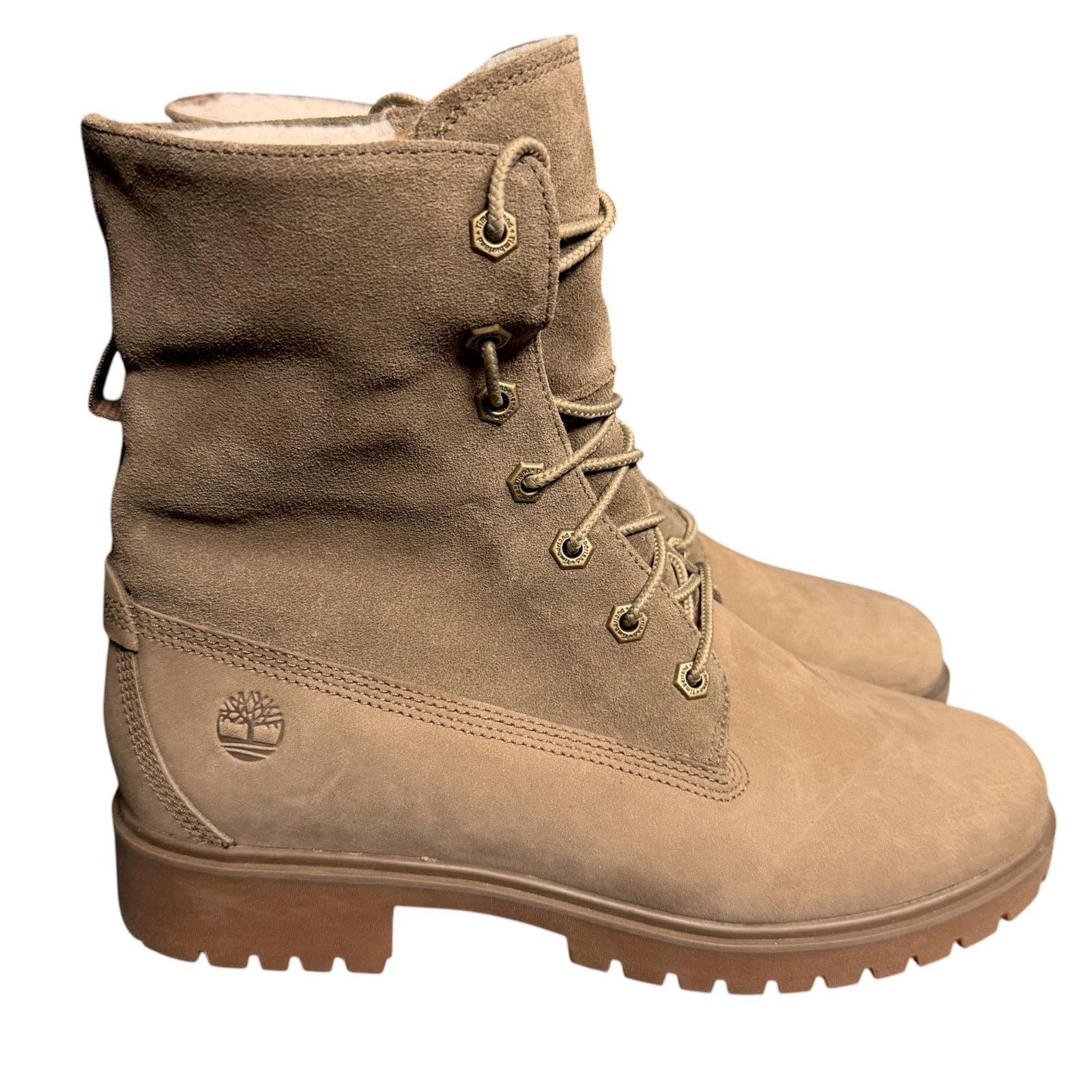 Timberland Timberland Jayne Waterproof Women's 8.5 Teddy Fleece Boots Size US 8.5 / IT 38.5 - 9 Thumbnail
