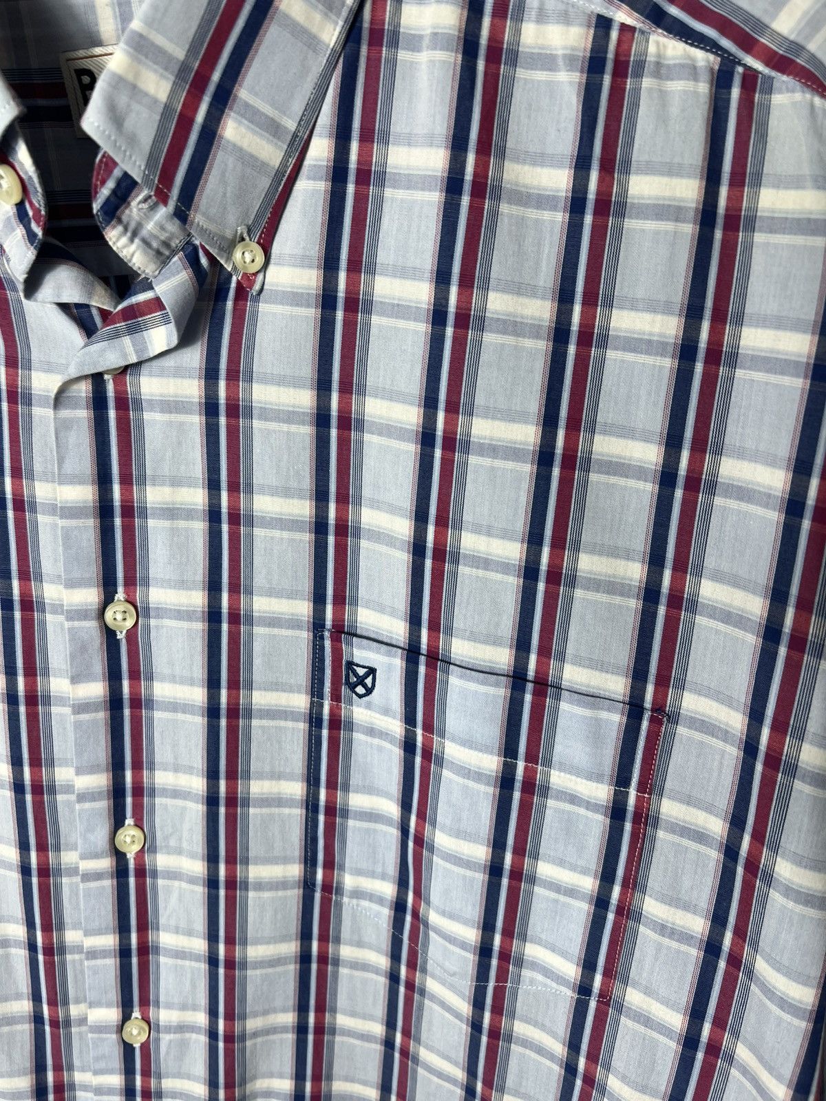 Barbour Vintage streetwear designer Barbour Plaid Button Up Shirt Size US L / EU 52-54 / 3 - 4 Thumbnail