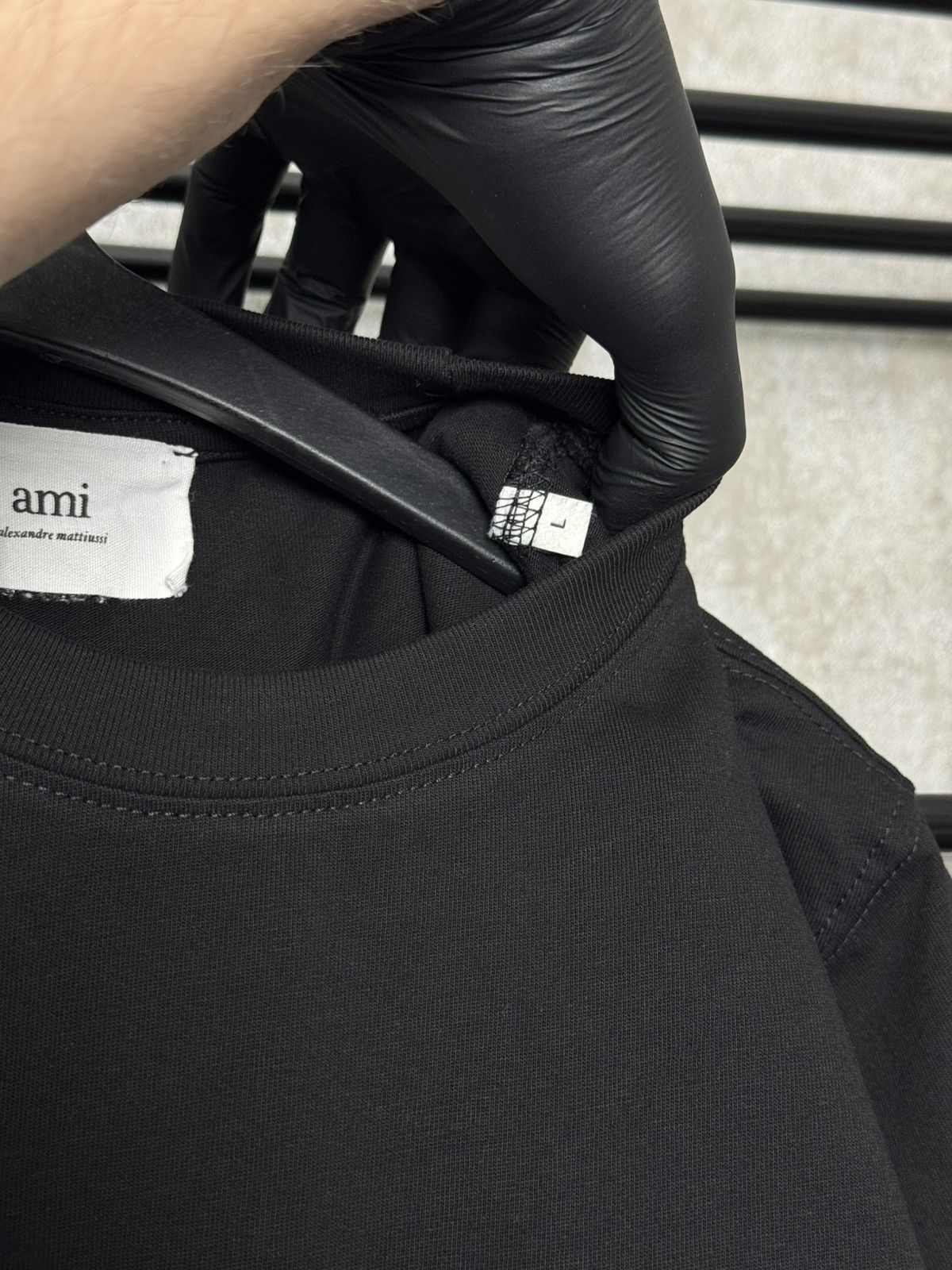 AMI Ami Paris T-Shirt Size US L / EU 52-54 / 3 - 8 Thumbnail